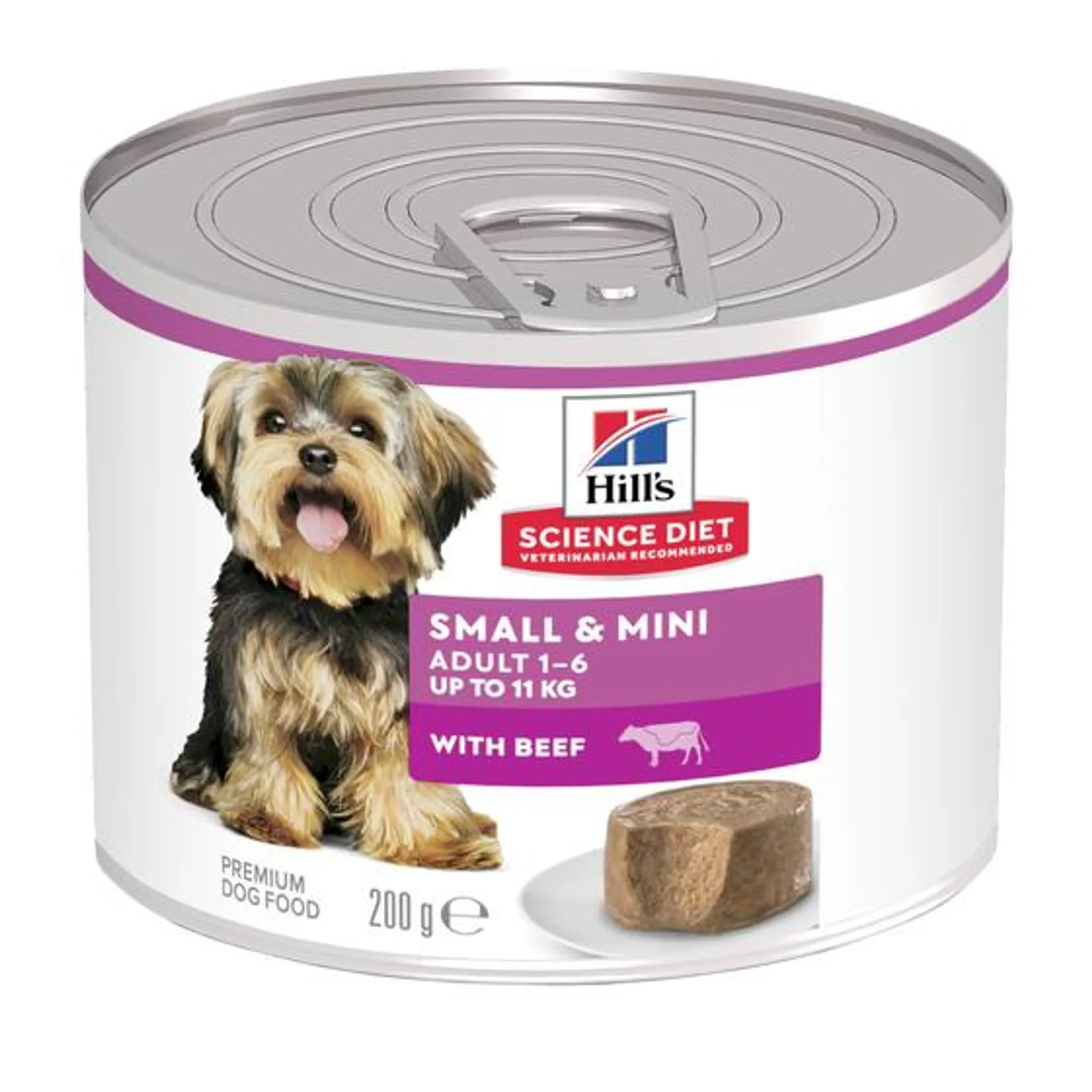 Hill's Science Diet Adult Small & Mini Beef Canned Wet Dog Food