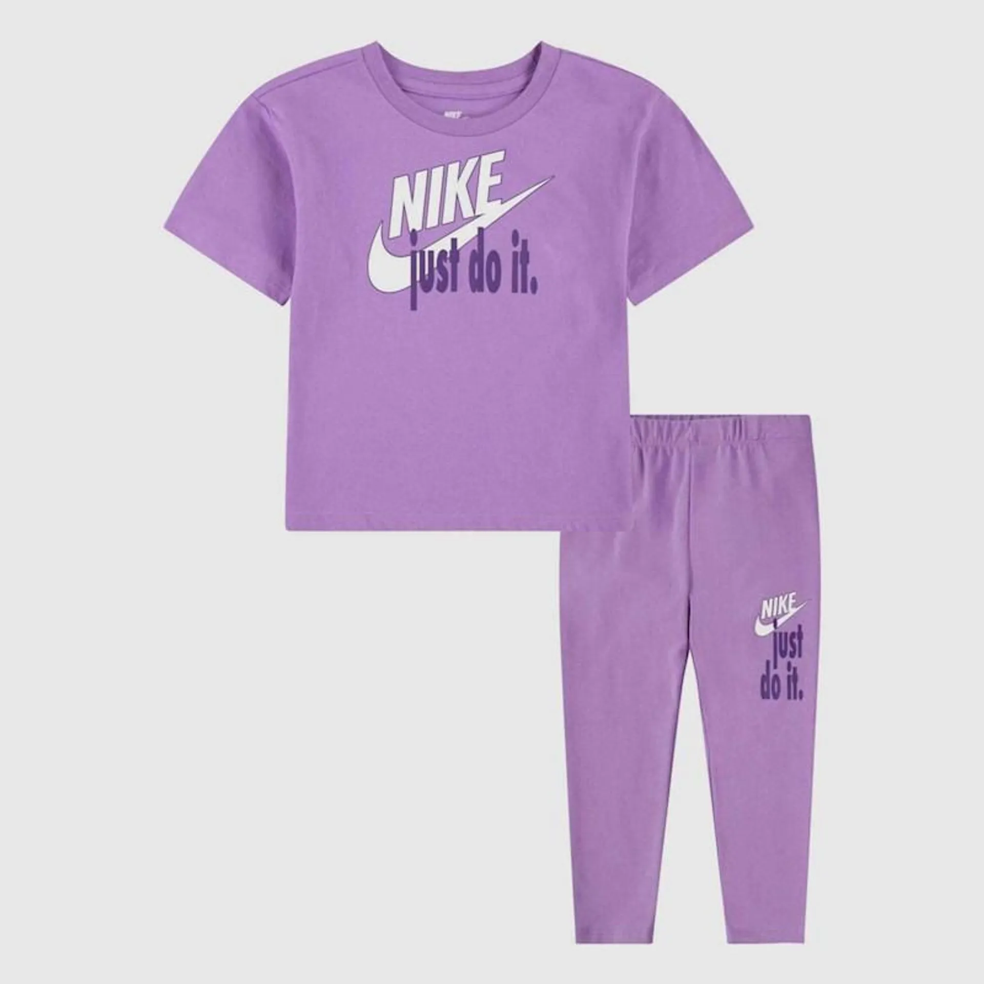 Nike Infant Girls Boxt Tshirt & Tight Set
