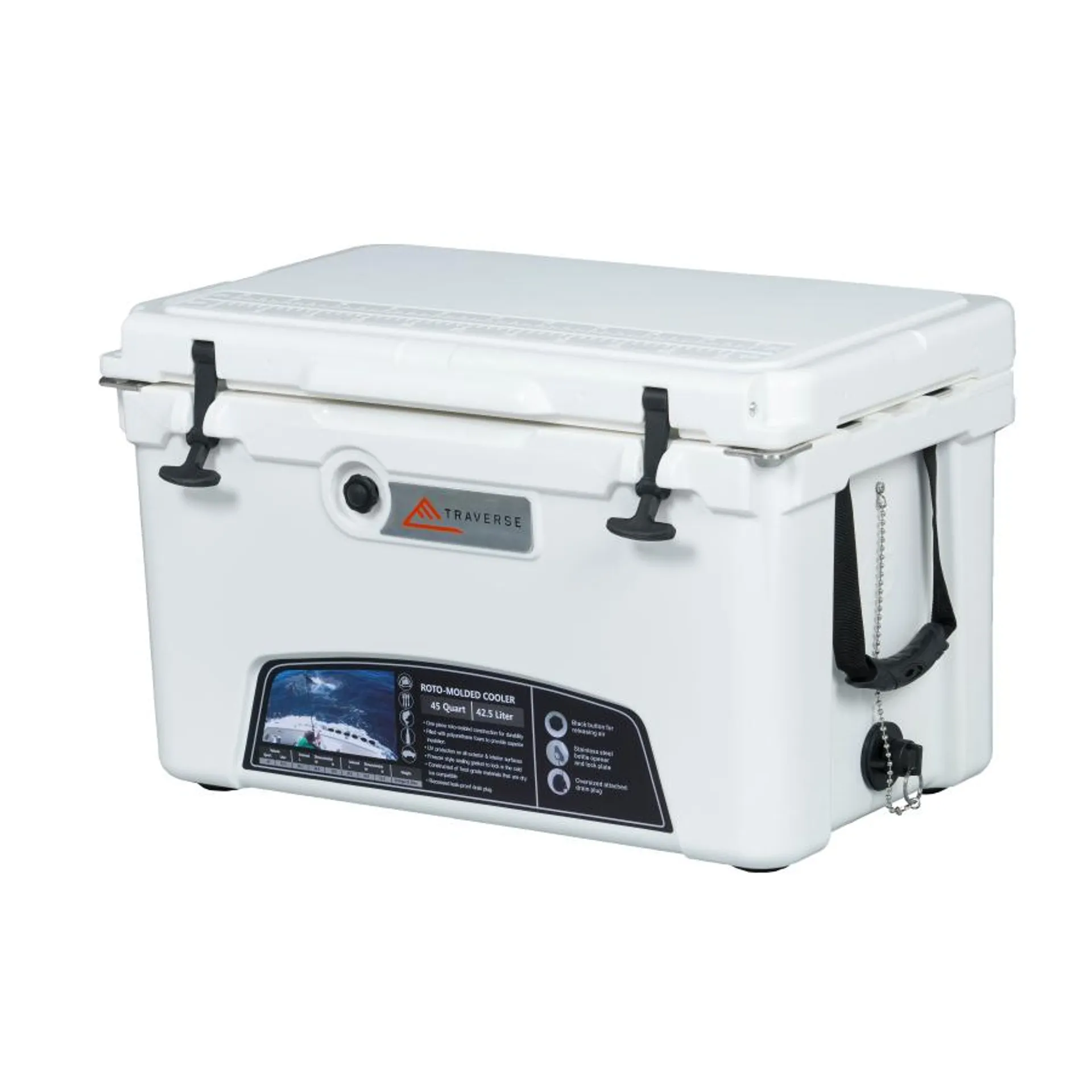 Traverse Chilly Bin 42.5L White