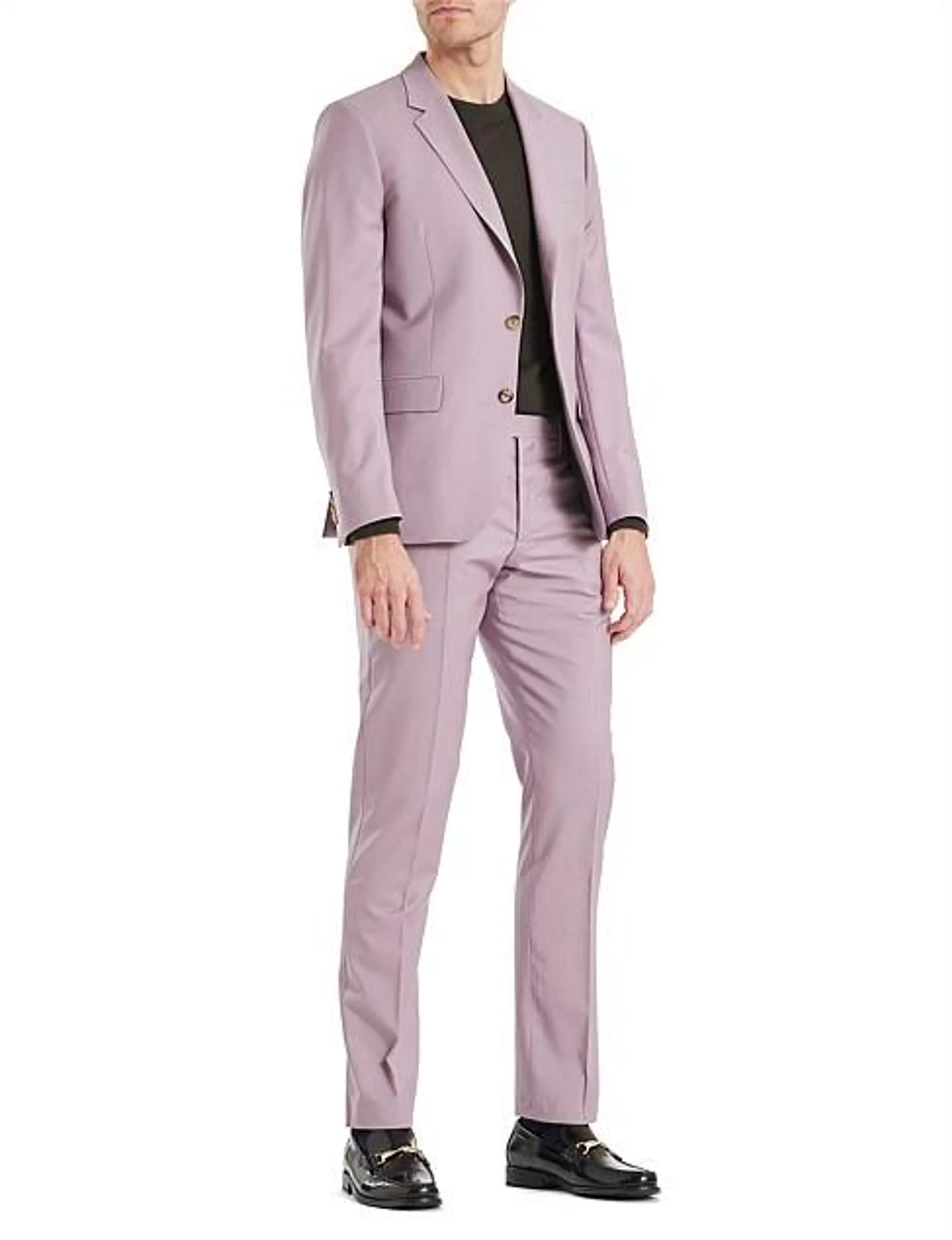 MENS TAILORED FIT TWO BUTTON SUIT