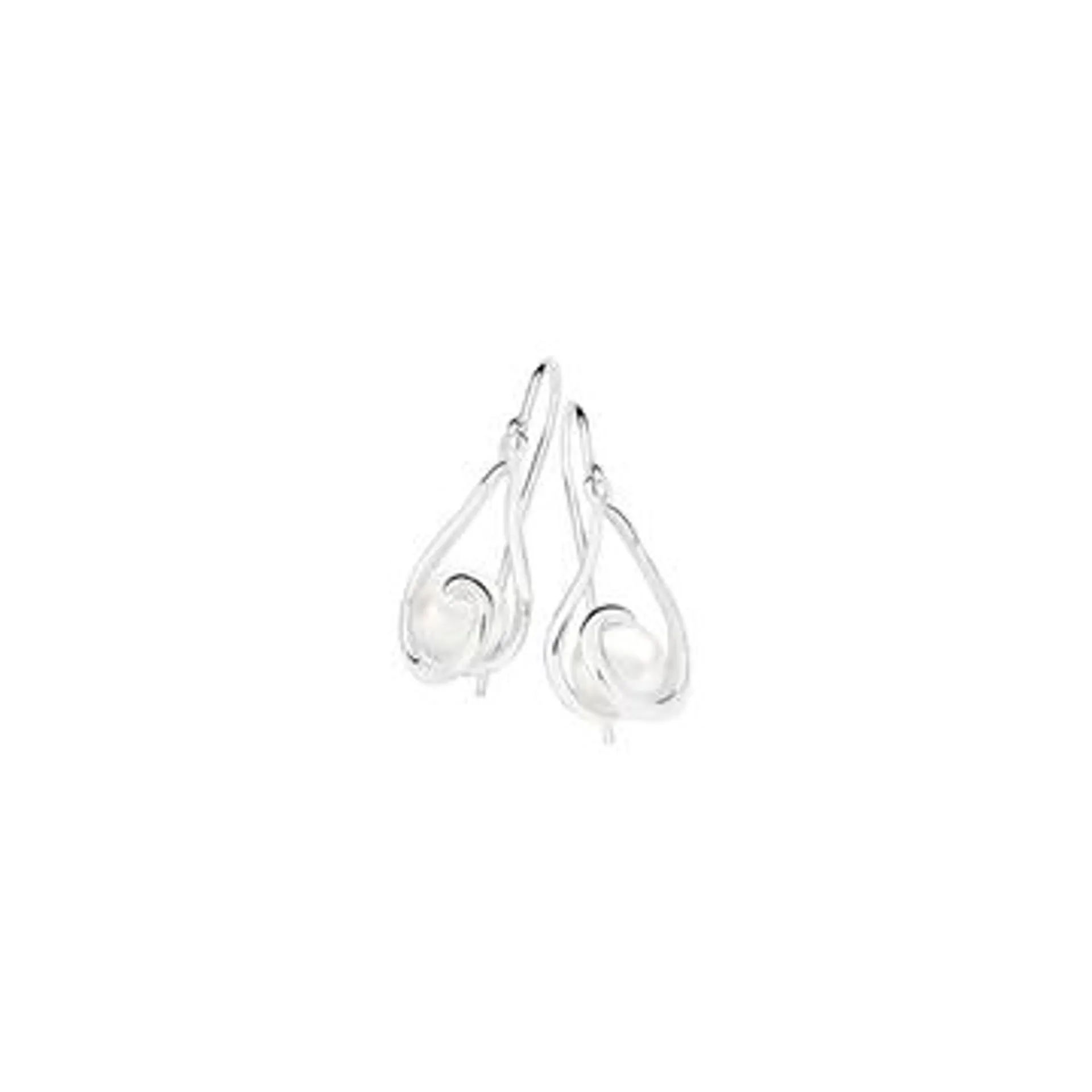 Sterling Silver Freshwater Pearl Earrings