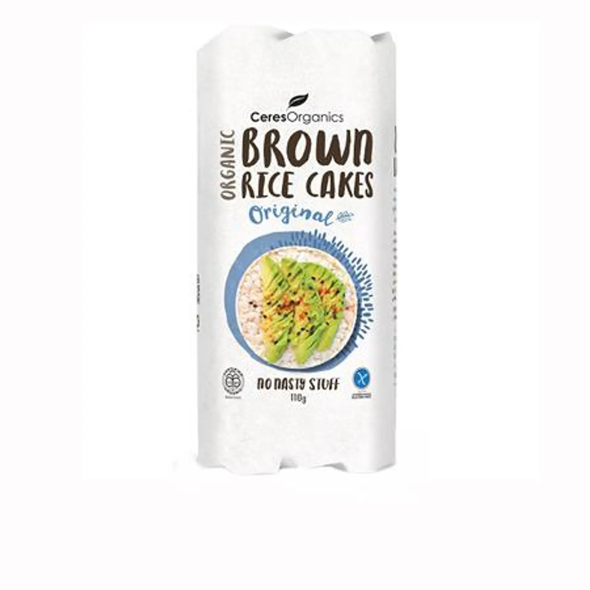 Ceres Organics Brown Rice Cakes
