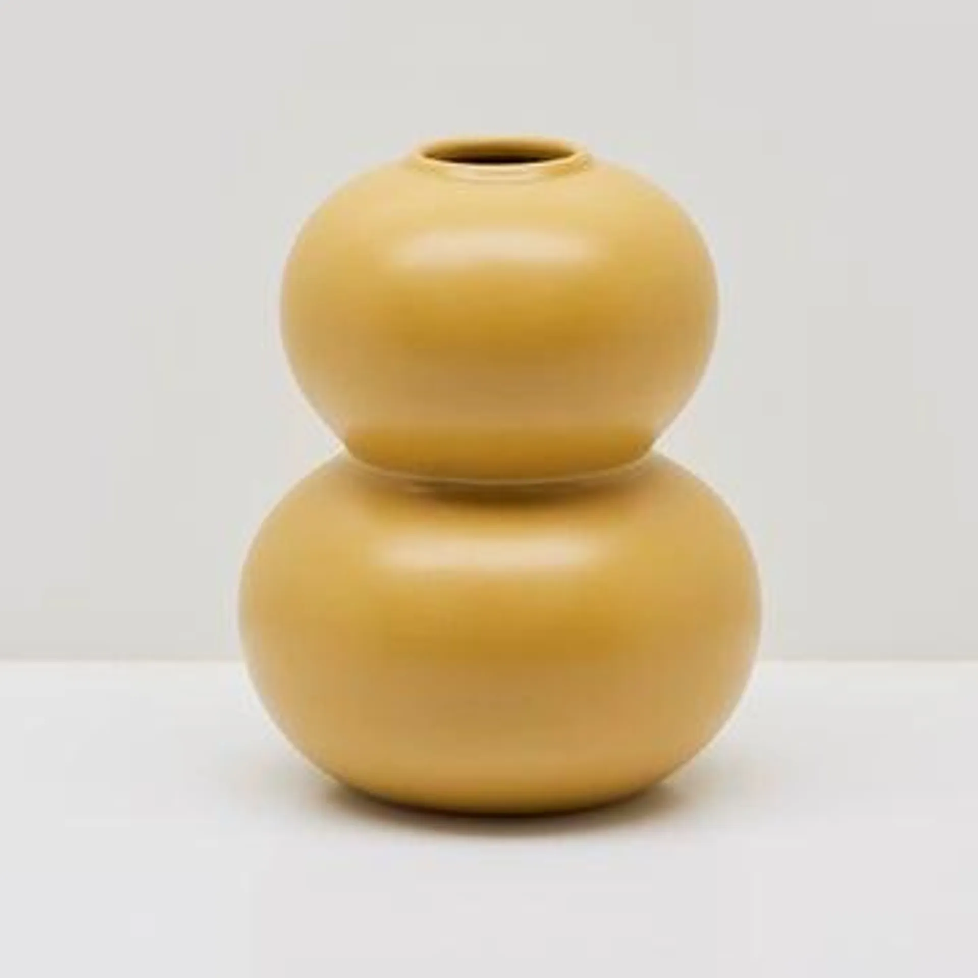 Calabash Vase - Mustard - Short