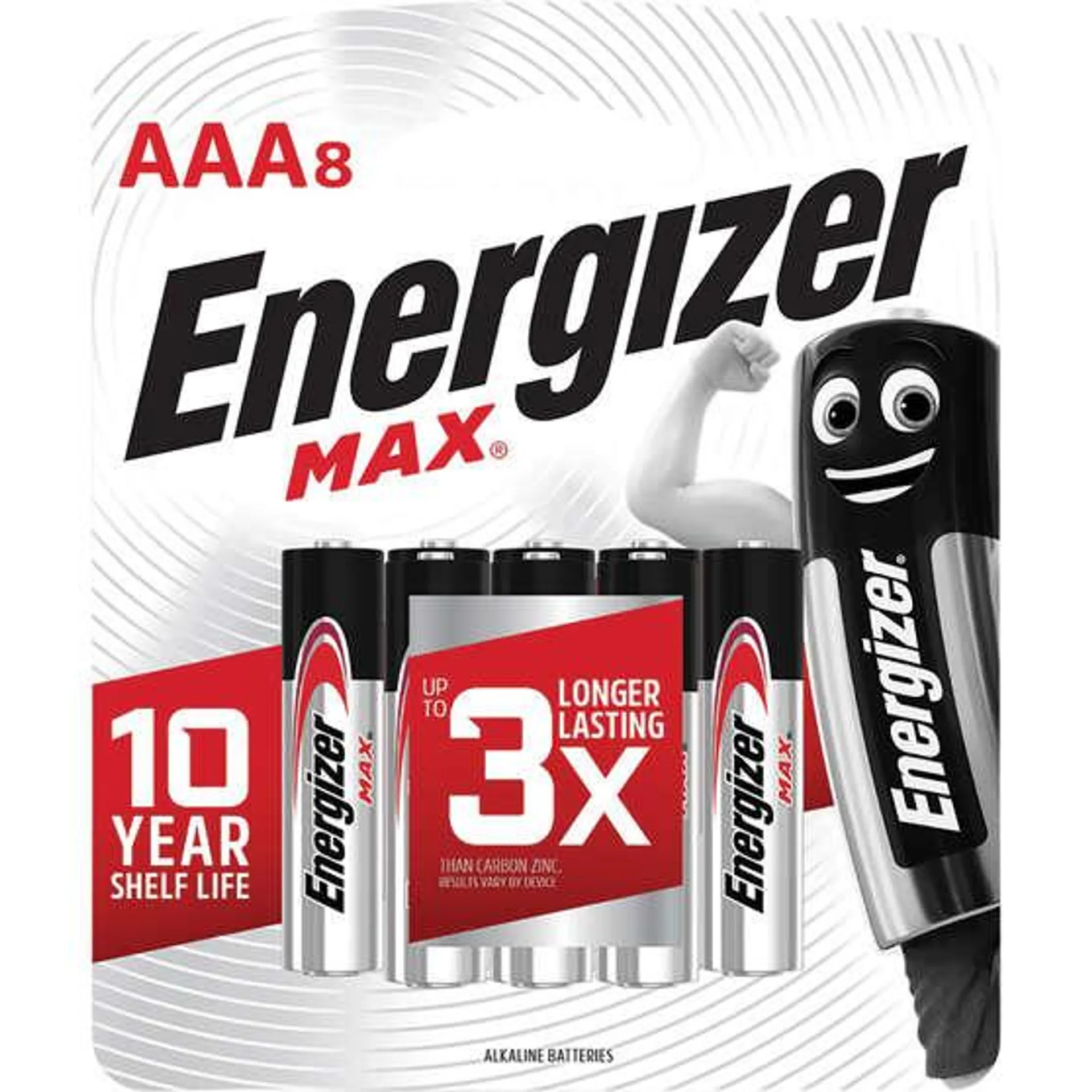 Energizer Max AAA Battery - 8 Pack