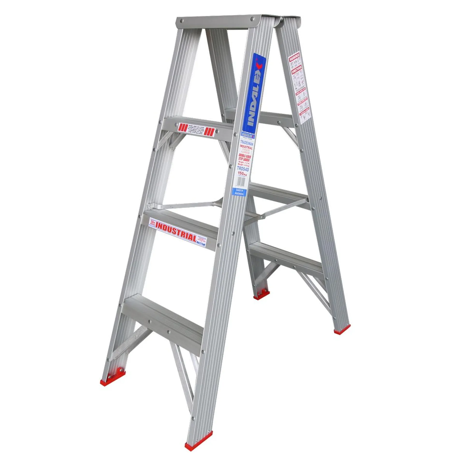 Indalex 1.2m Tradesman Double Sided Step Ladder