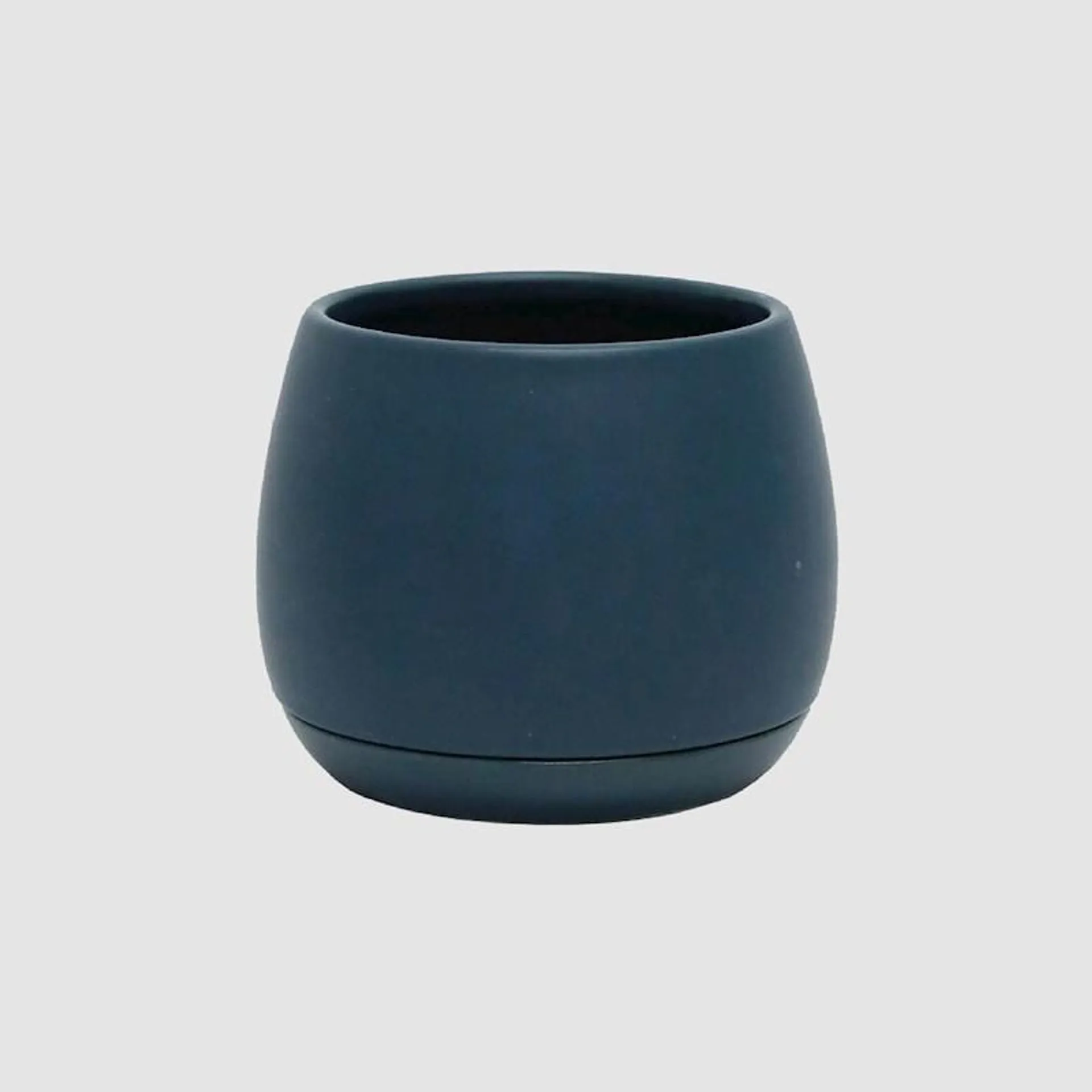 Boston Living Ceramic Planter Pots Round Blue 12.5cmh