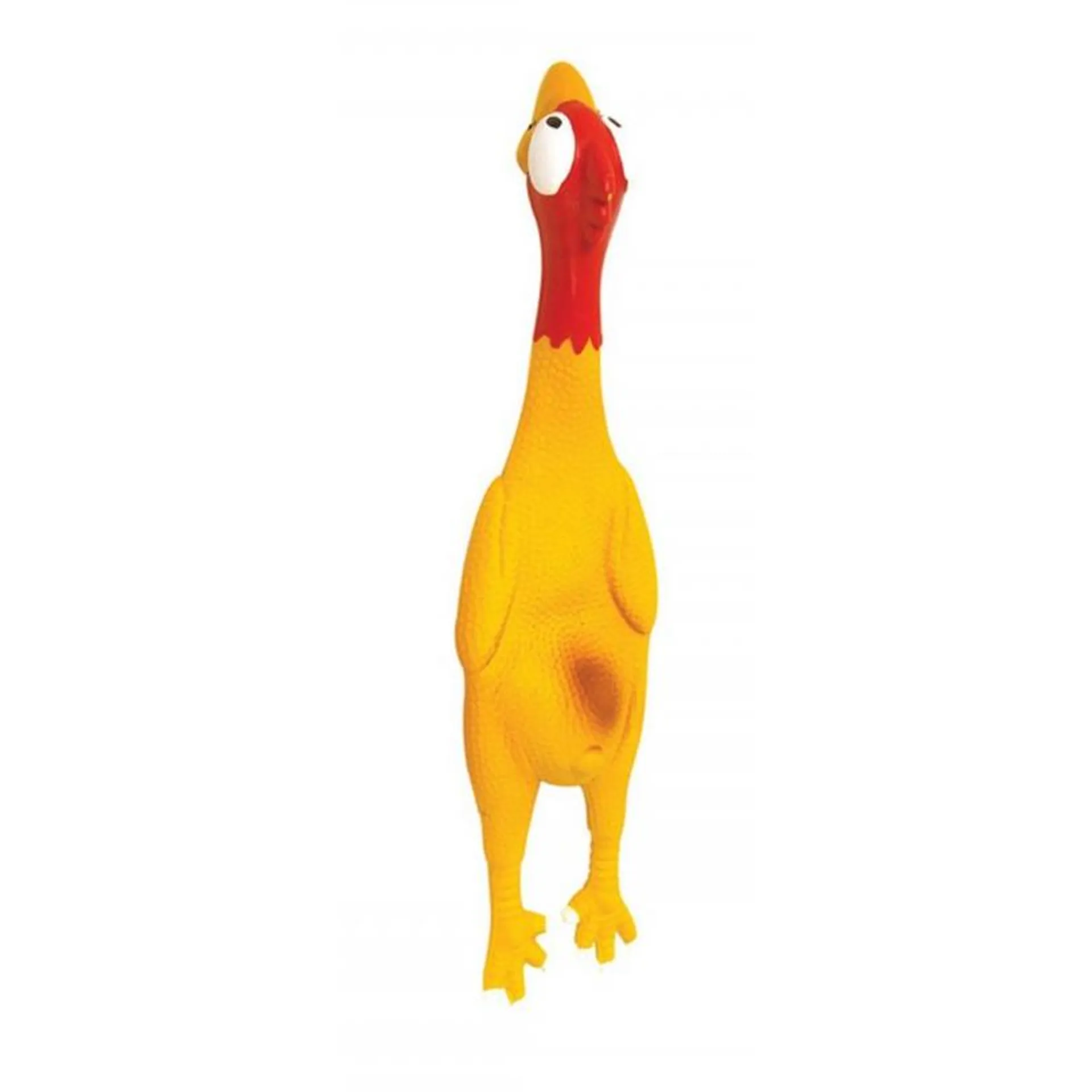 Latex Funny Chicken Dog Toy