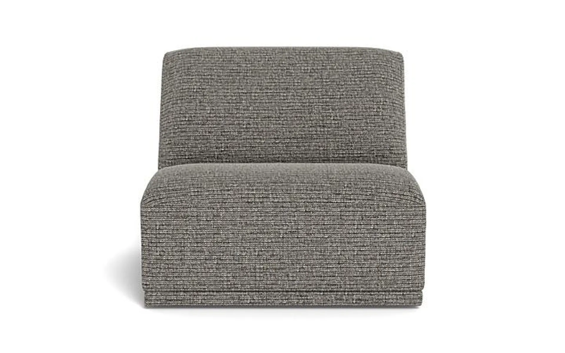 Nikolai Modular Armless Chair in Fabric
