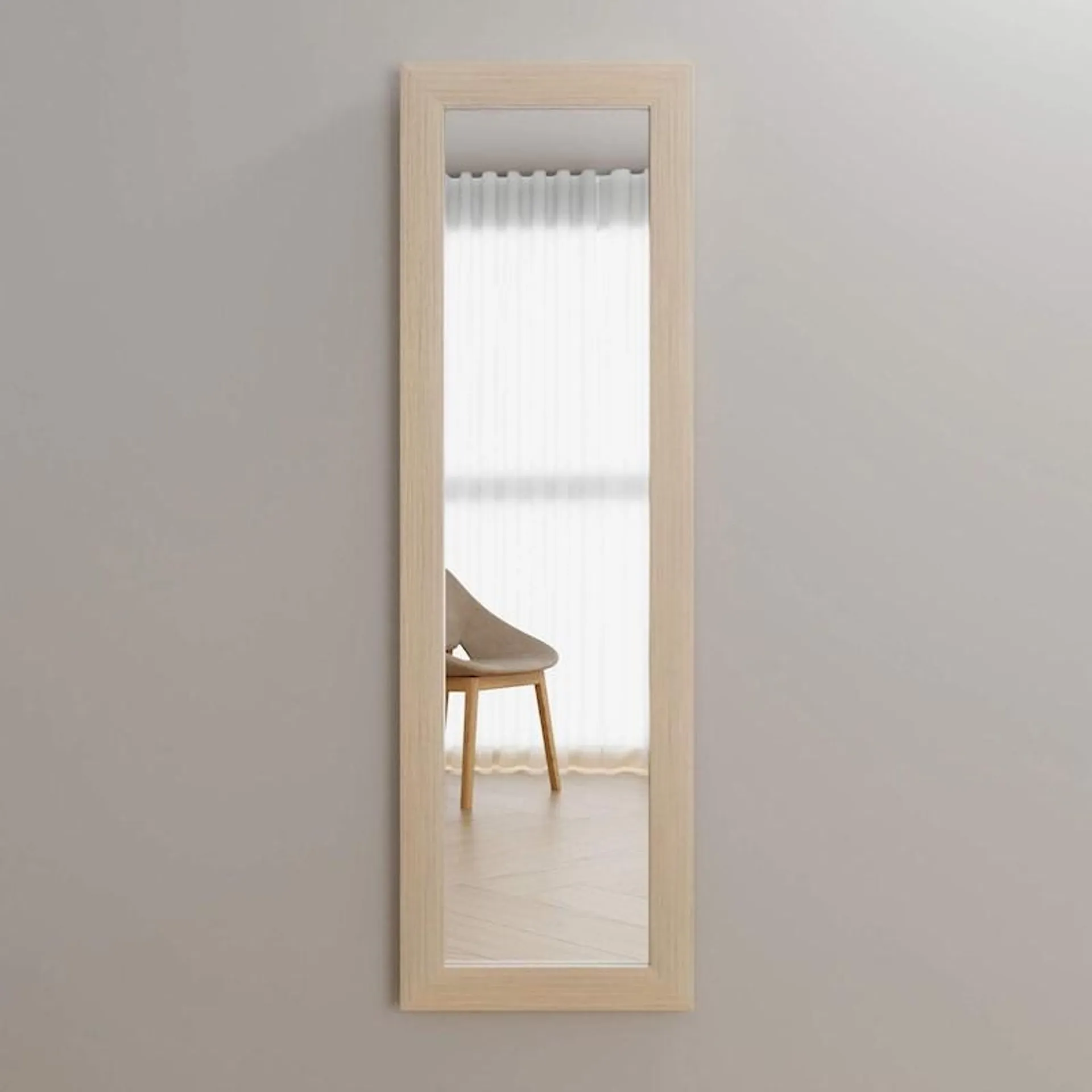 Brooklyn Blank Dress Mirror Natural 40x130cm