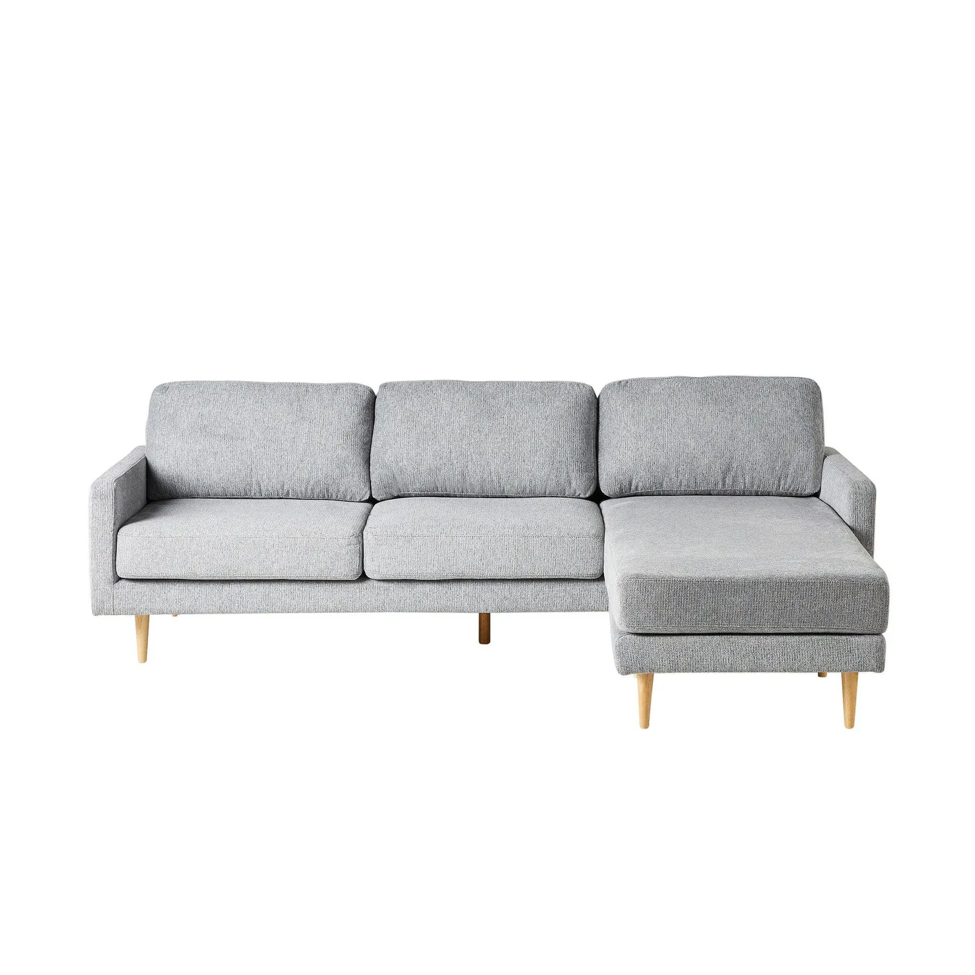 Boden 3 Seater Sofa with Reversible Chaise Grey