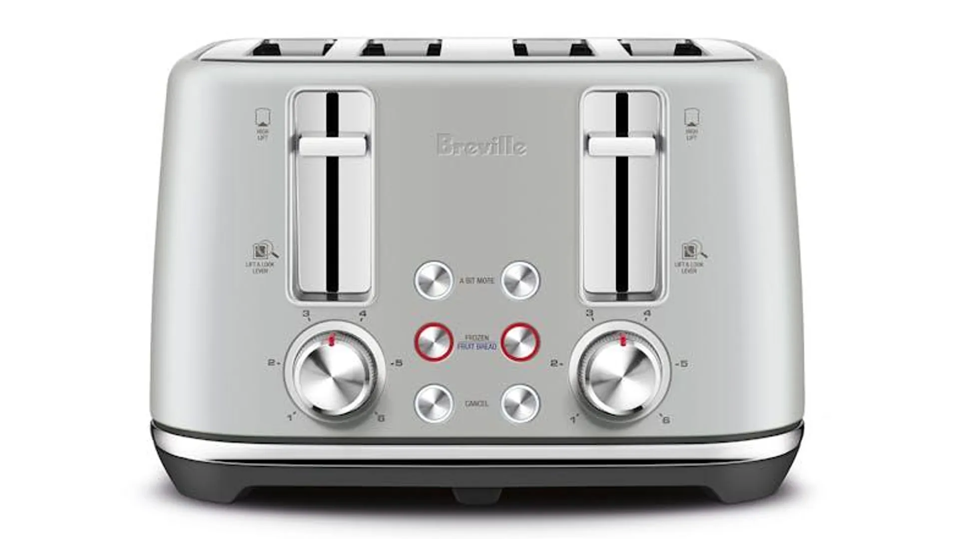 Breville the ToastSet 4 Slice Toaster - Light Grey (LTA842LGY)