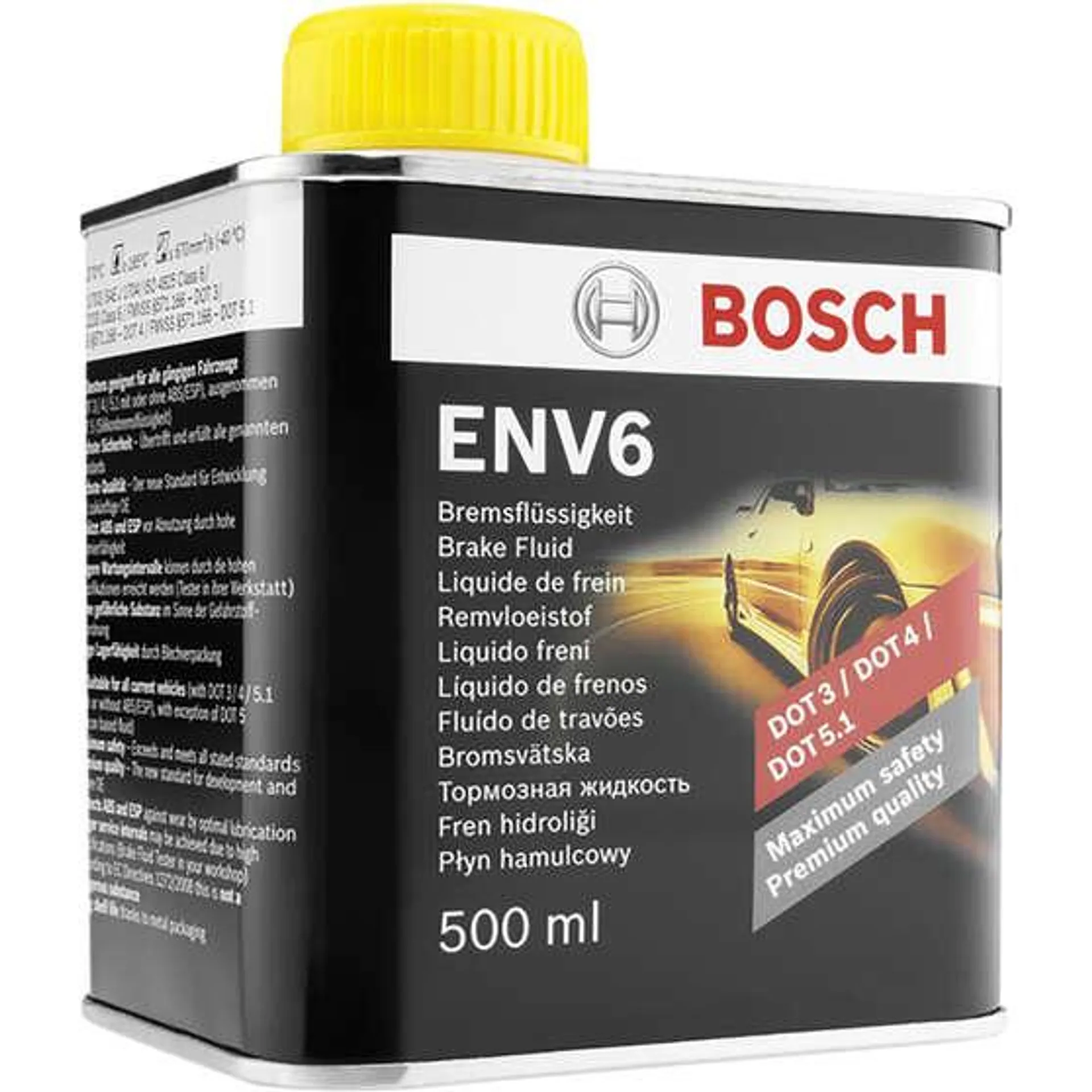 Bosch ENV6 Brake Fluid 500mL - ENV6-500ML