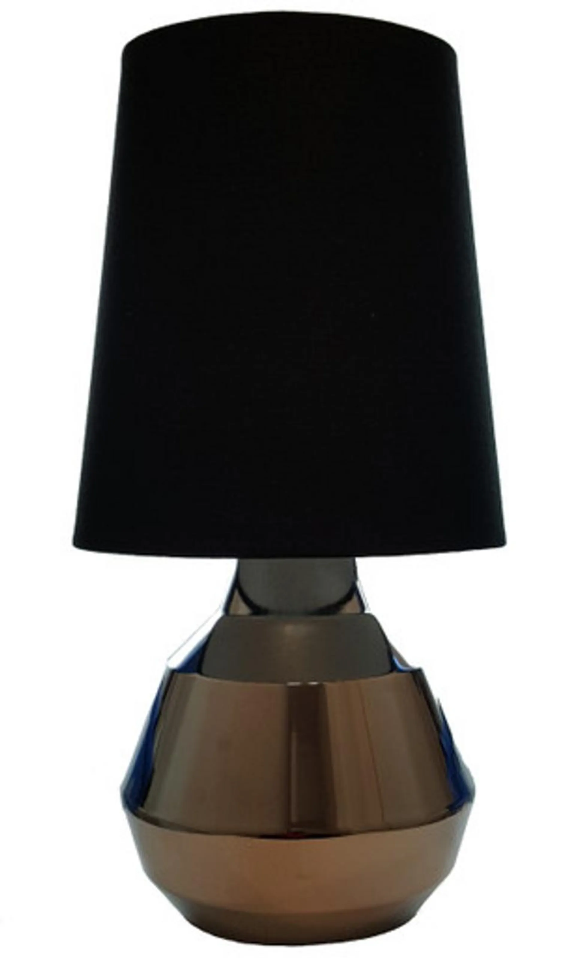 Geometric Table Lamp Black Base Only