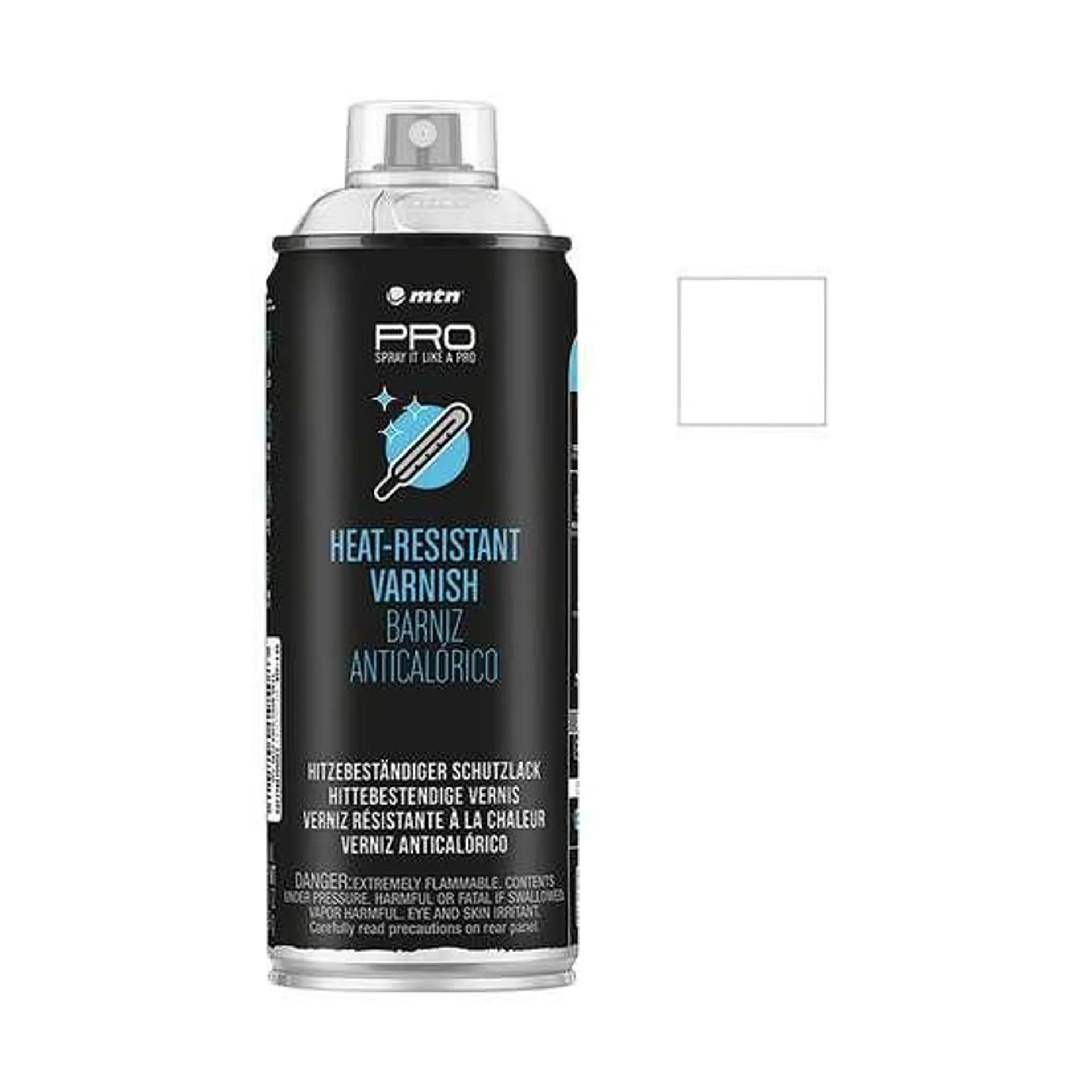 MTN PRO High Heat Clear Coat 400ml Spray Paint