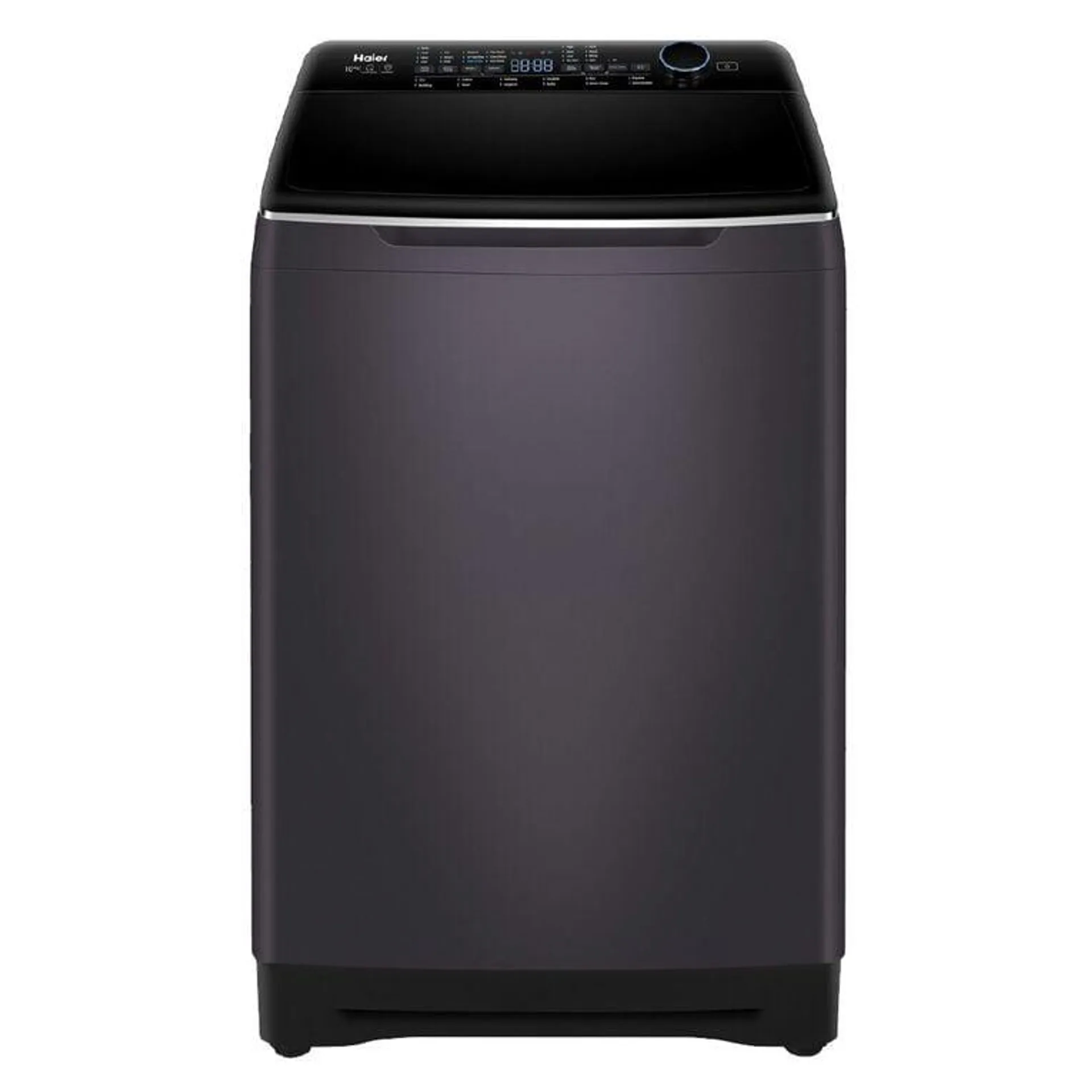 Haier Washer 10kg Top Load UV Premium A-Dose Graphite