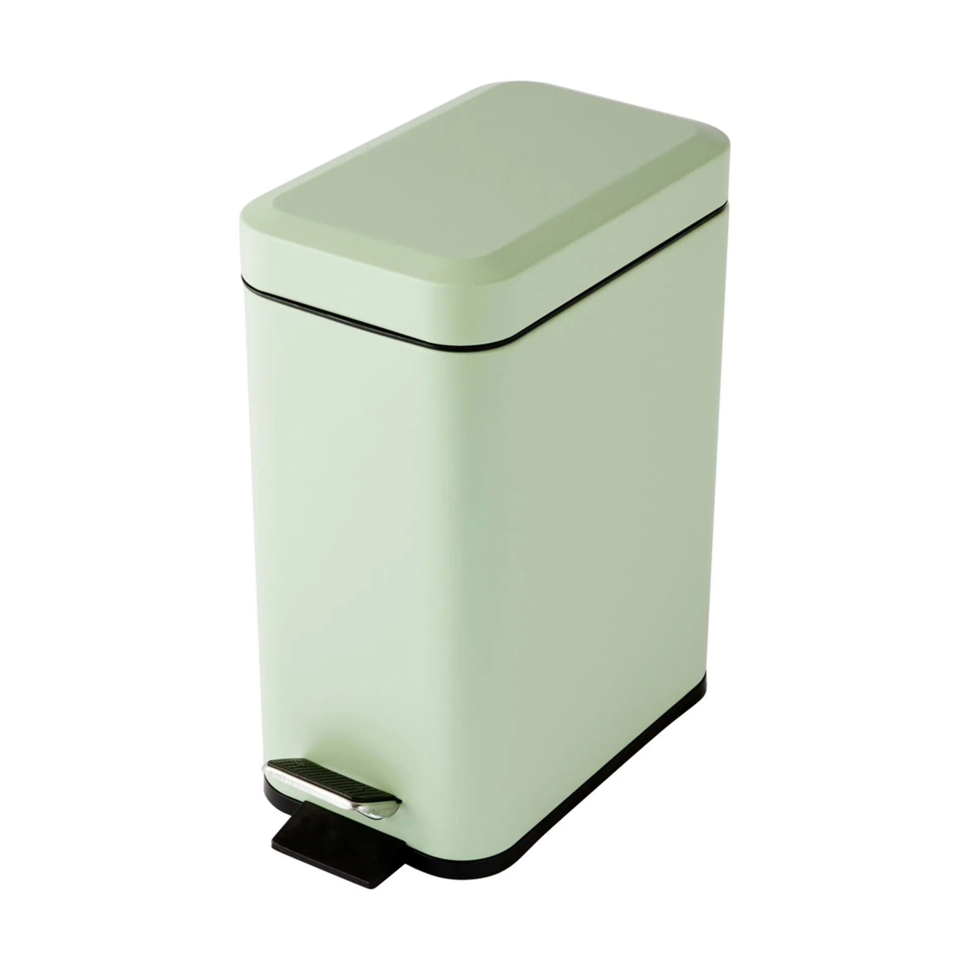 5L Slim Line Bin - Sage