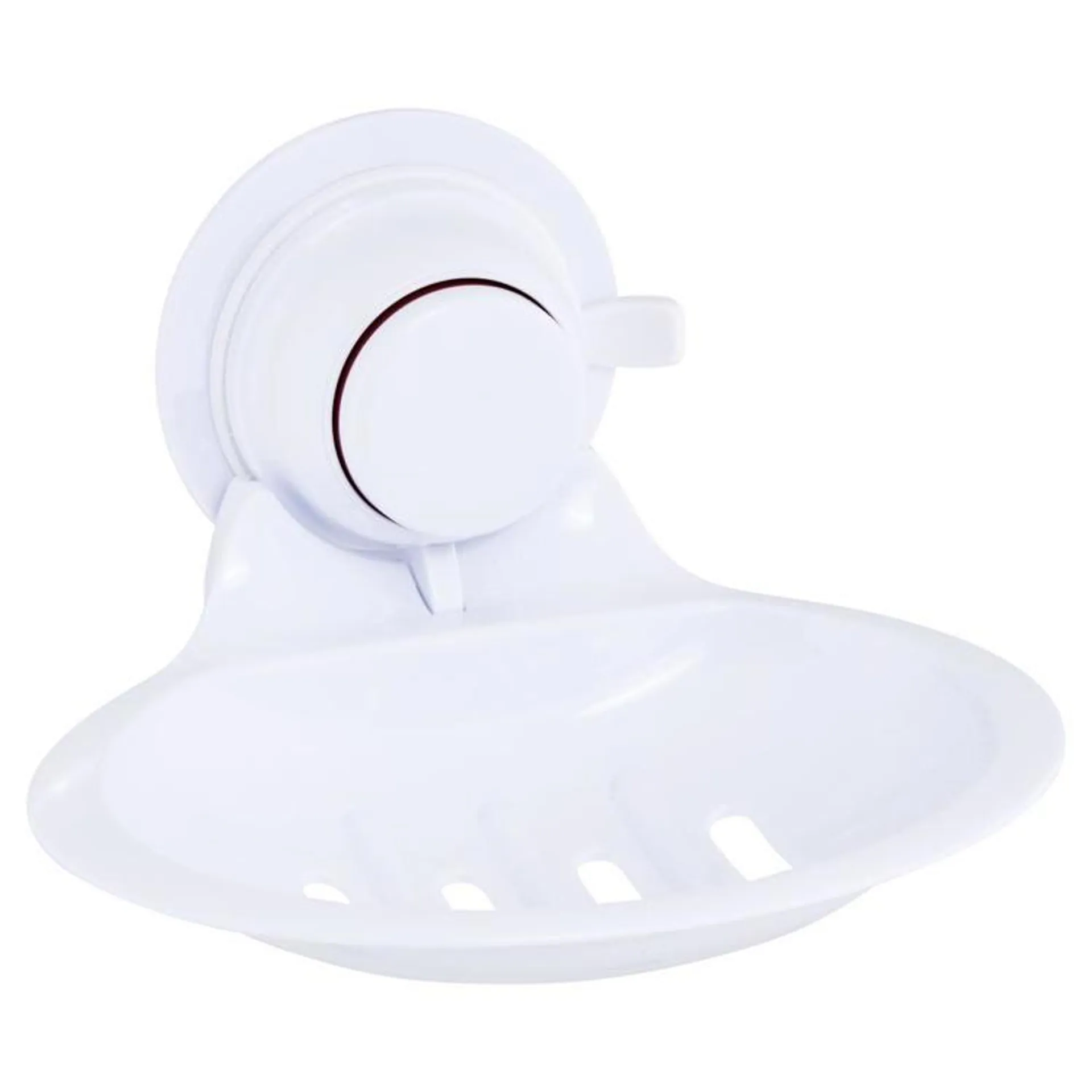 Naleon Super Suction Matte Soap Dish White