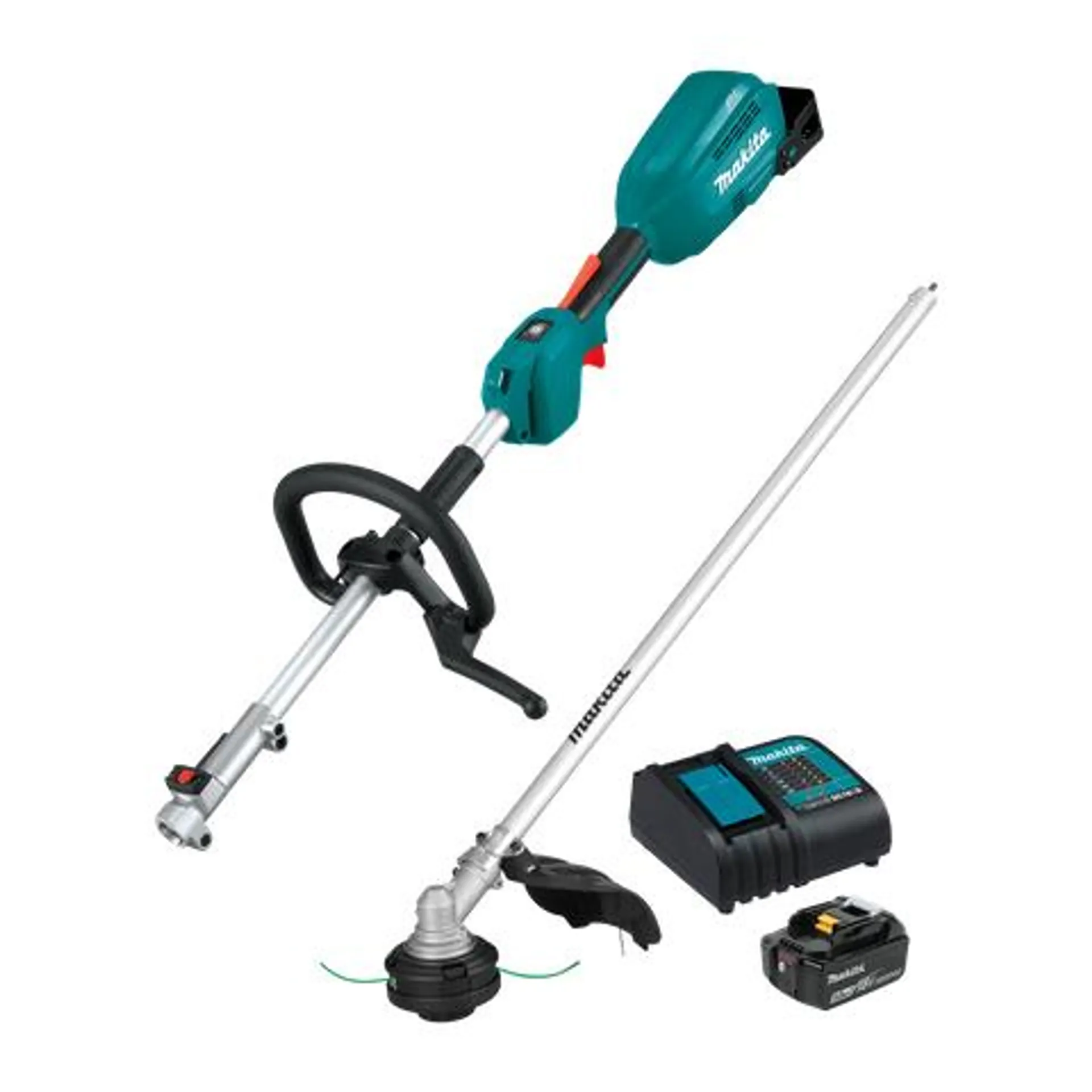 Makita LXT Cordless Power Head Brushless with Line Trimmer 18v 5Ah