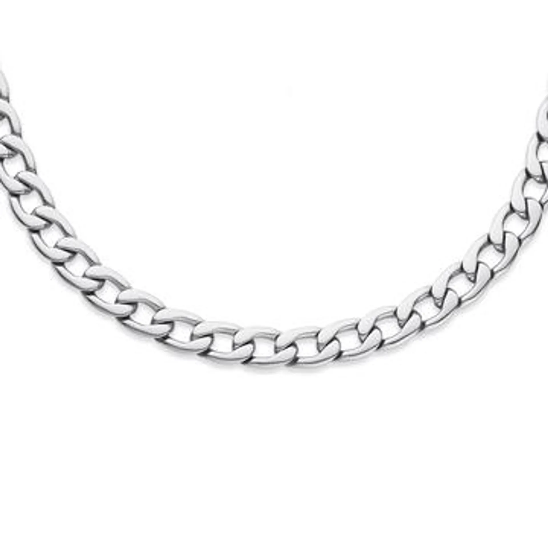 Stainless Steel Chisel 80cm Curb Chain