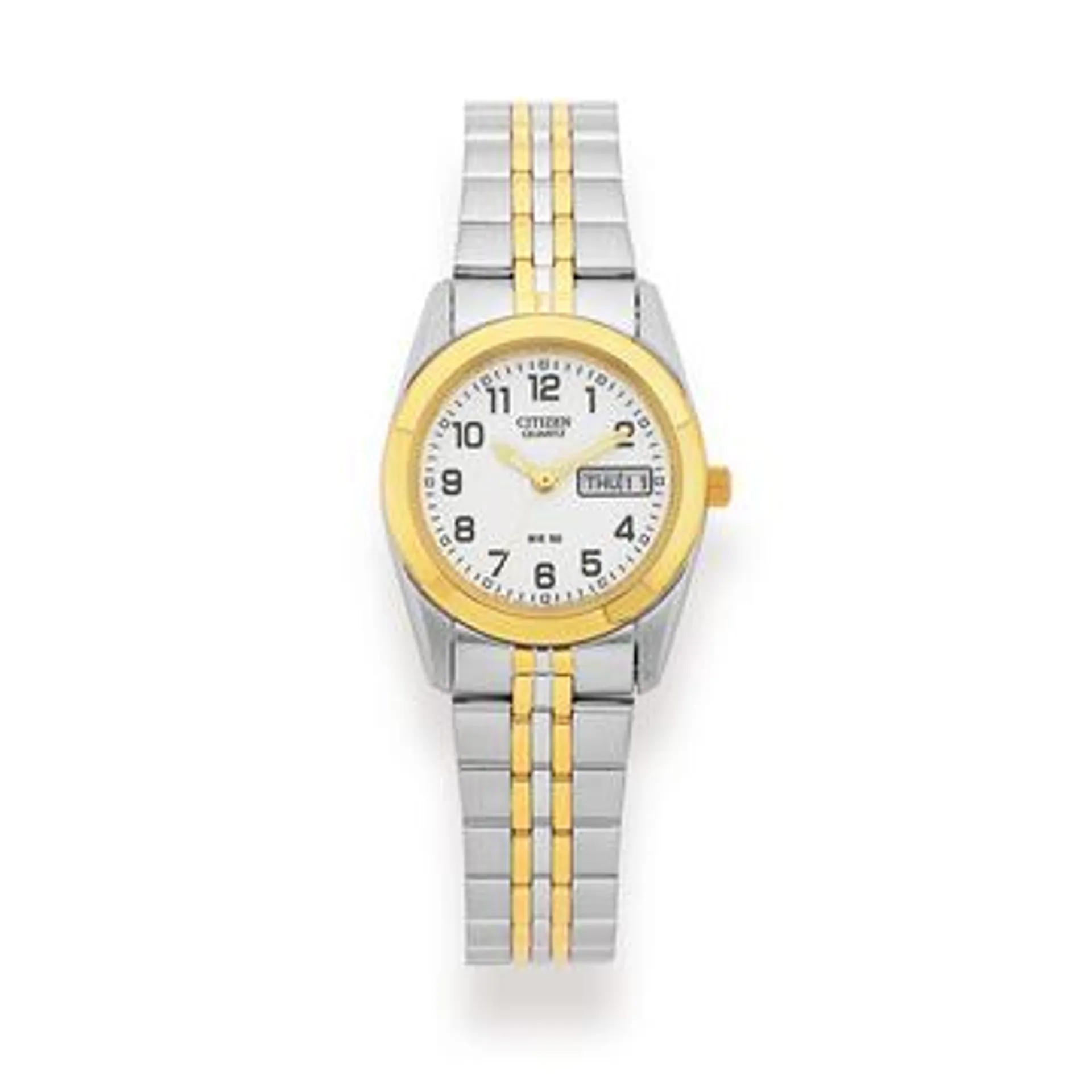 Citizen Ladies Two Tone 50m Water Resistant Watch