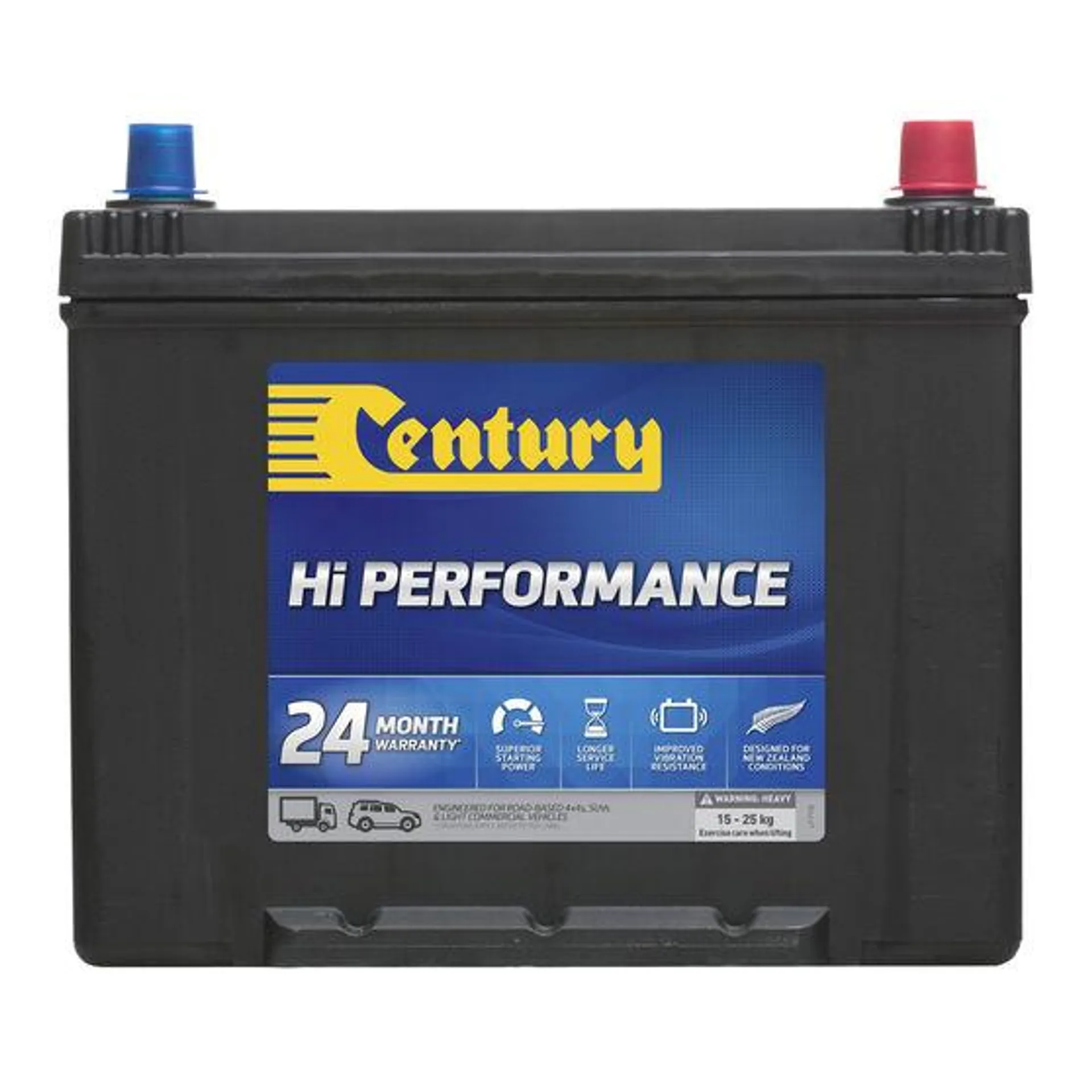 Century High Performance 4WD Battery NS70L MF 600CA