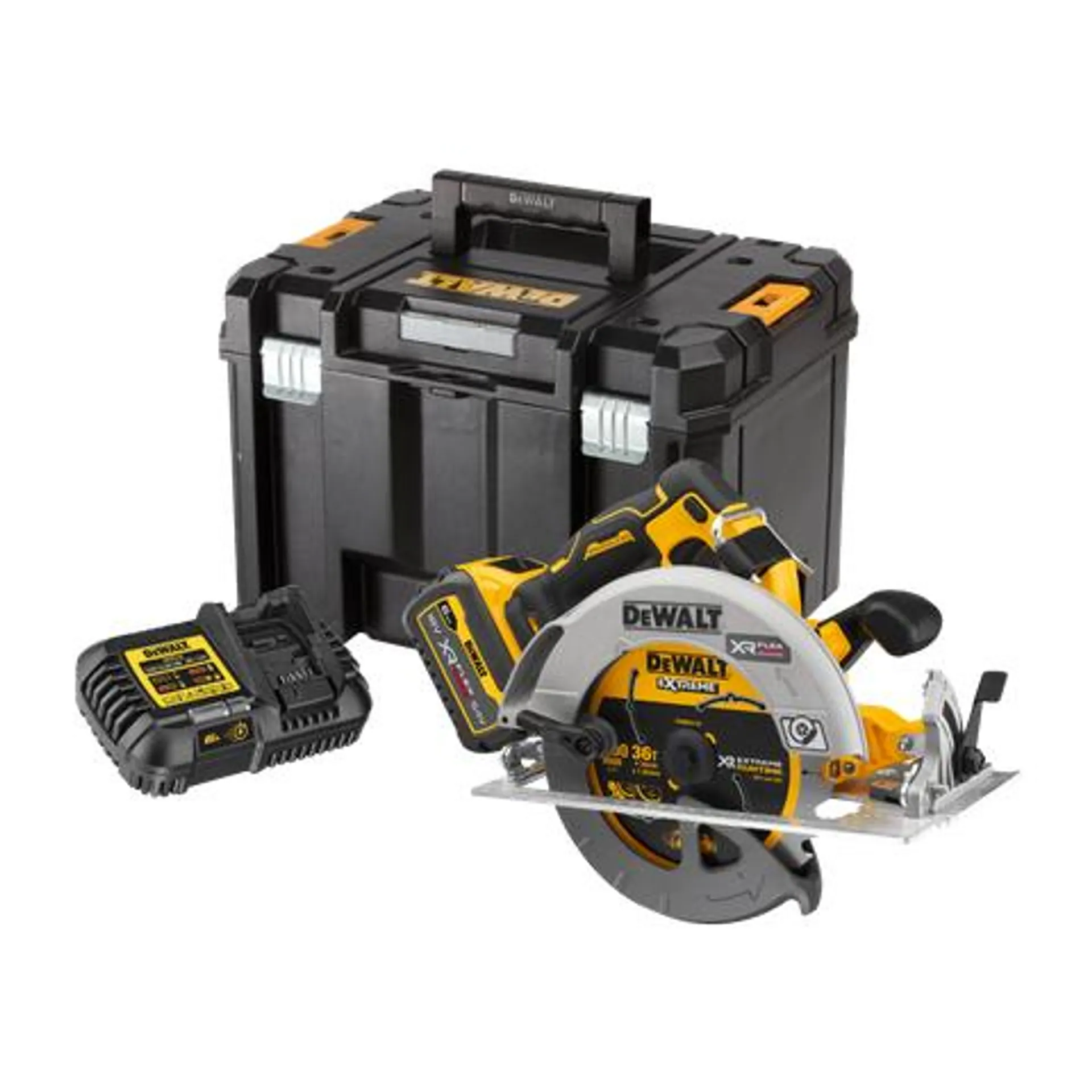 DeWalt FLEXVOLT Advantage Cordless Circular Saw 184mm Brushless 18v 6Ah