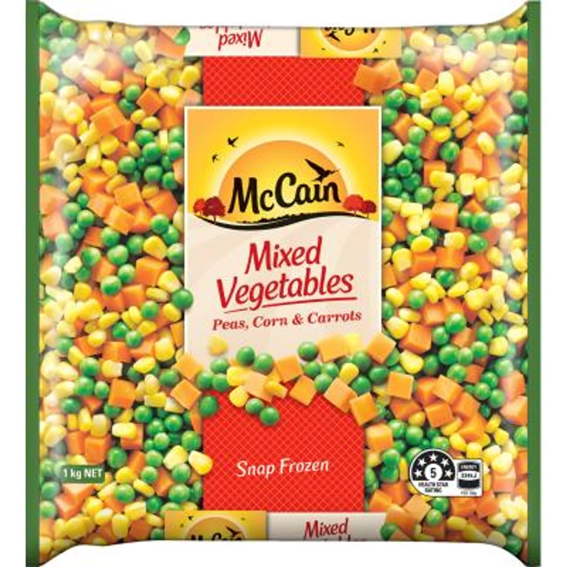 McCain Peas Corn & Carrots Mixed Vegetables