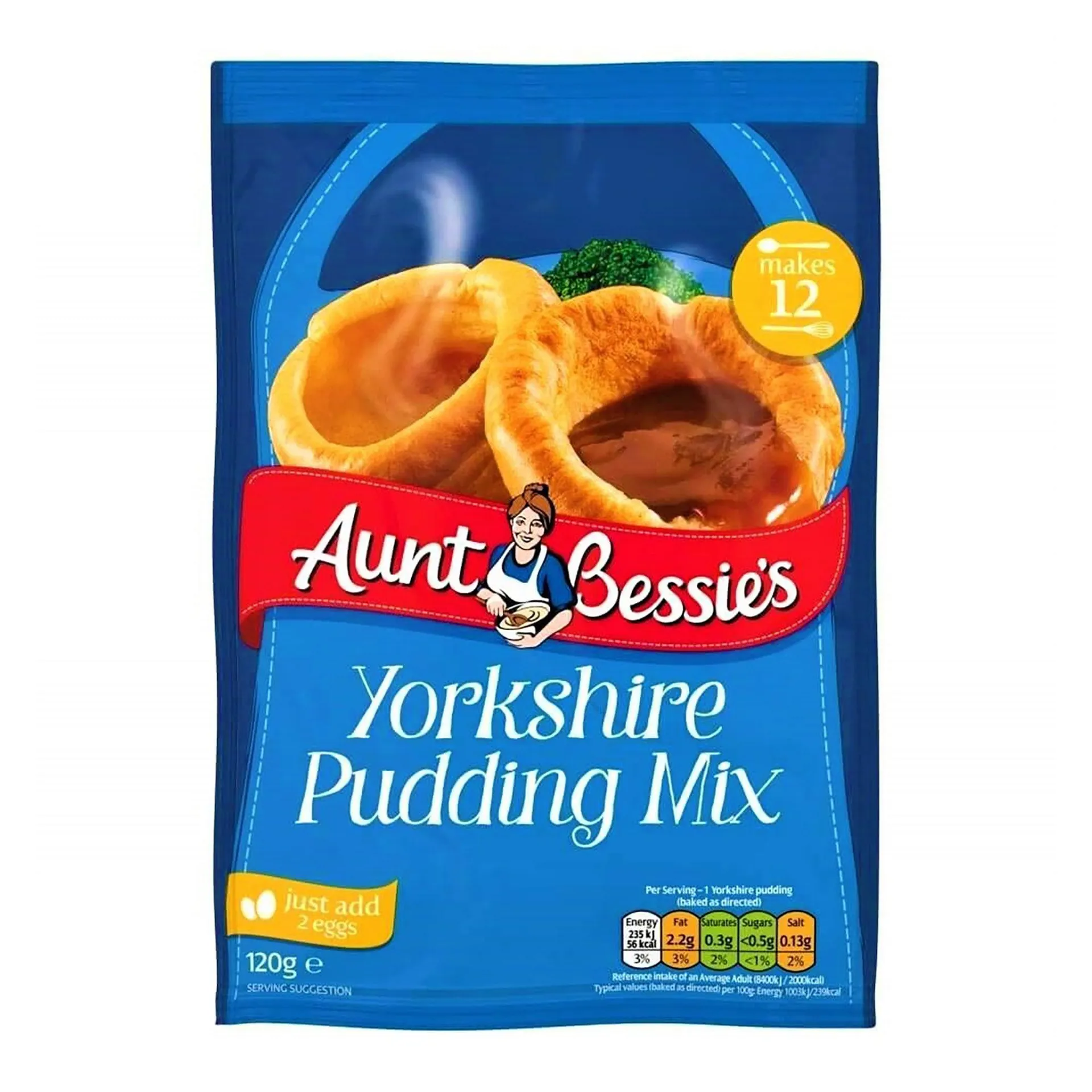 Aunt Bessie's Yorkshire Pudding Mix 120g