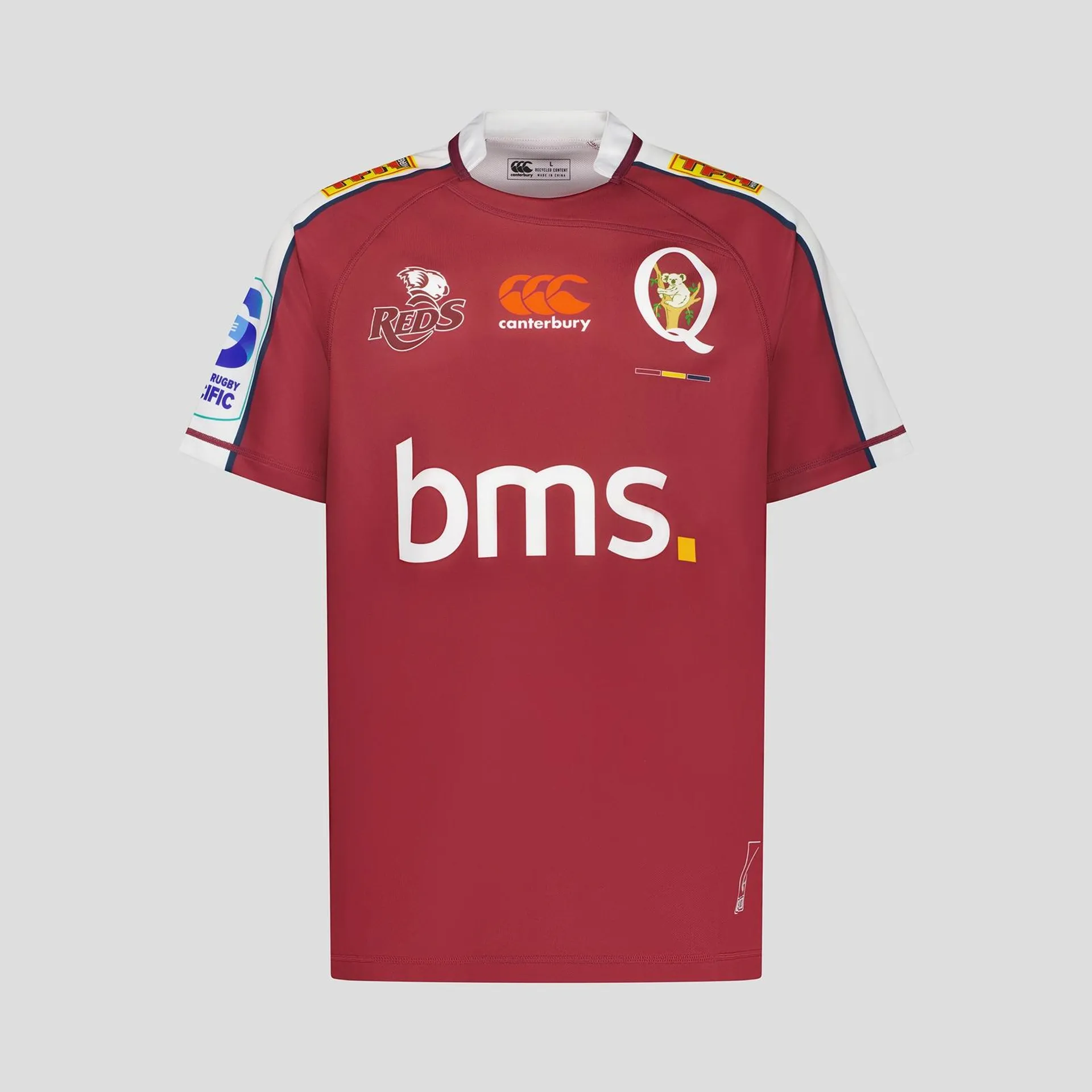WOMENS QLD REDS 2024 HOME JERSEY MAROON