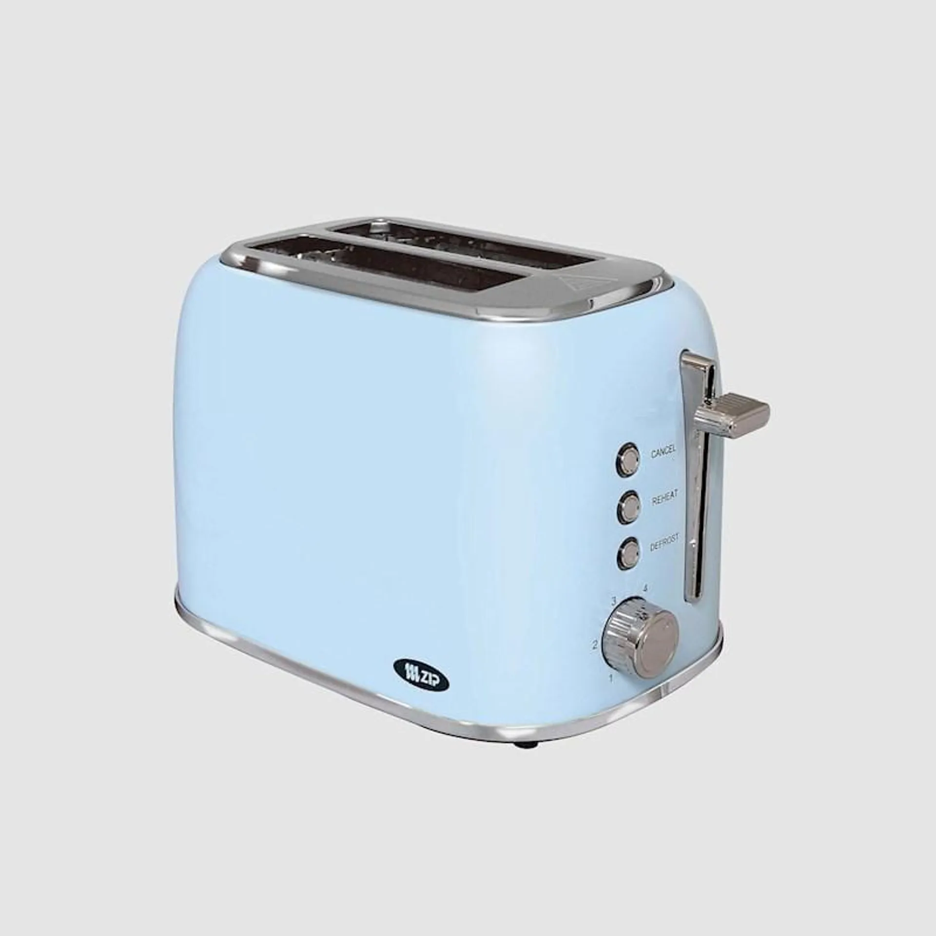 Zip Retro Toaster Blue 2 Slice