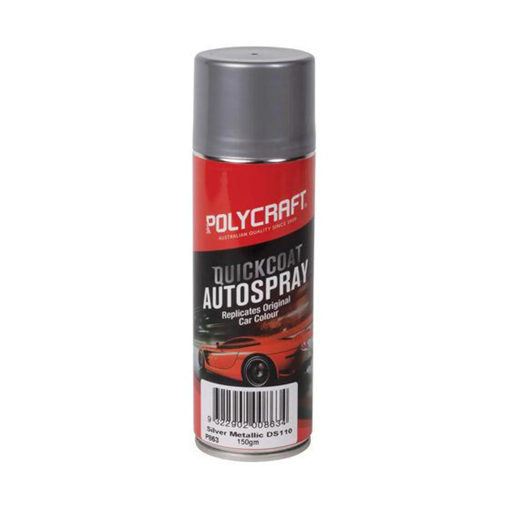 Polycraft Touch Up Paint Silver Metallic - DS110 150g