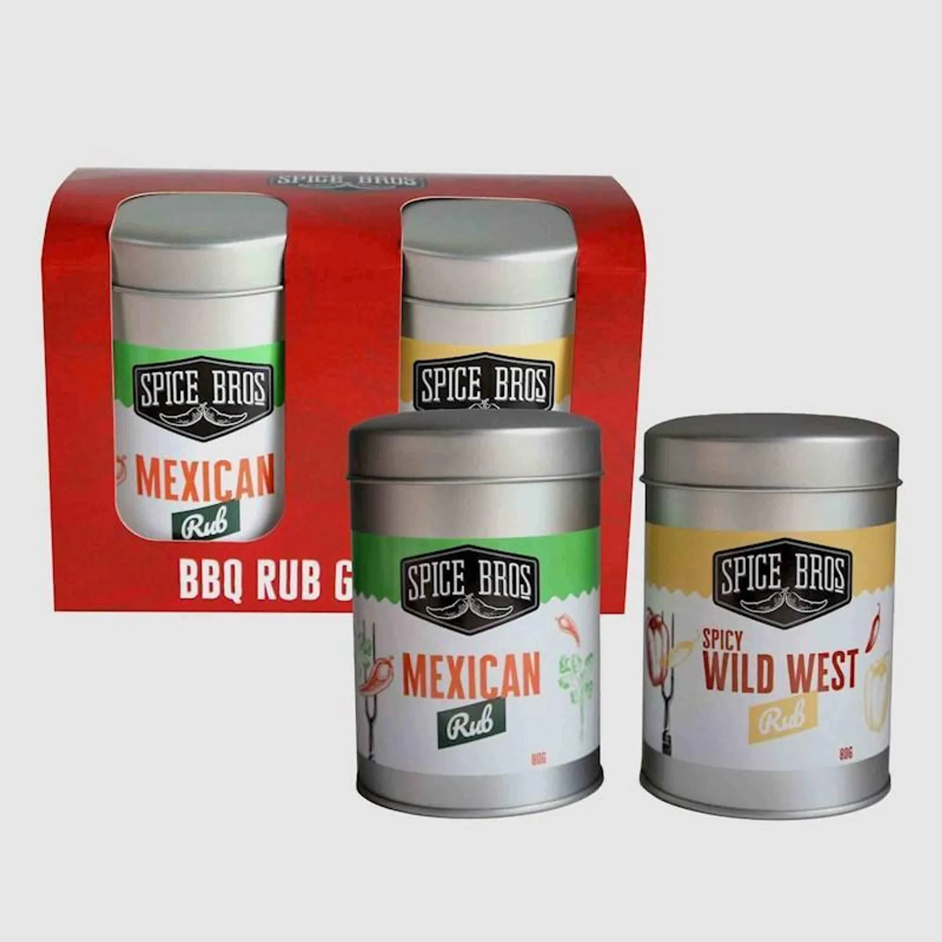 Spice Bros Barbeque Spice Rub 2 Piece Gift Set