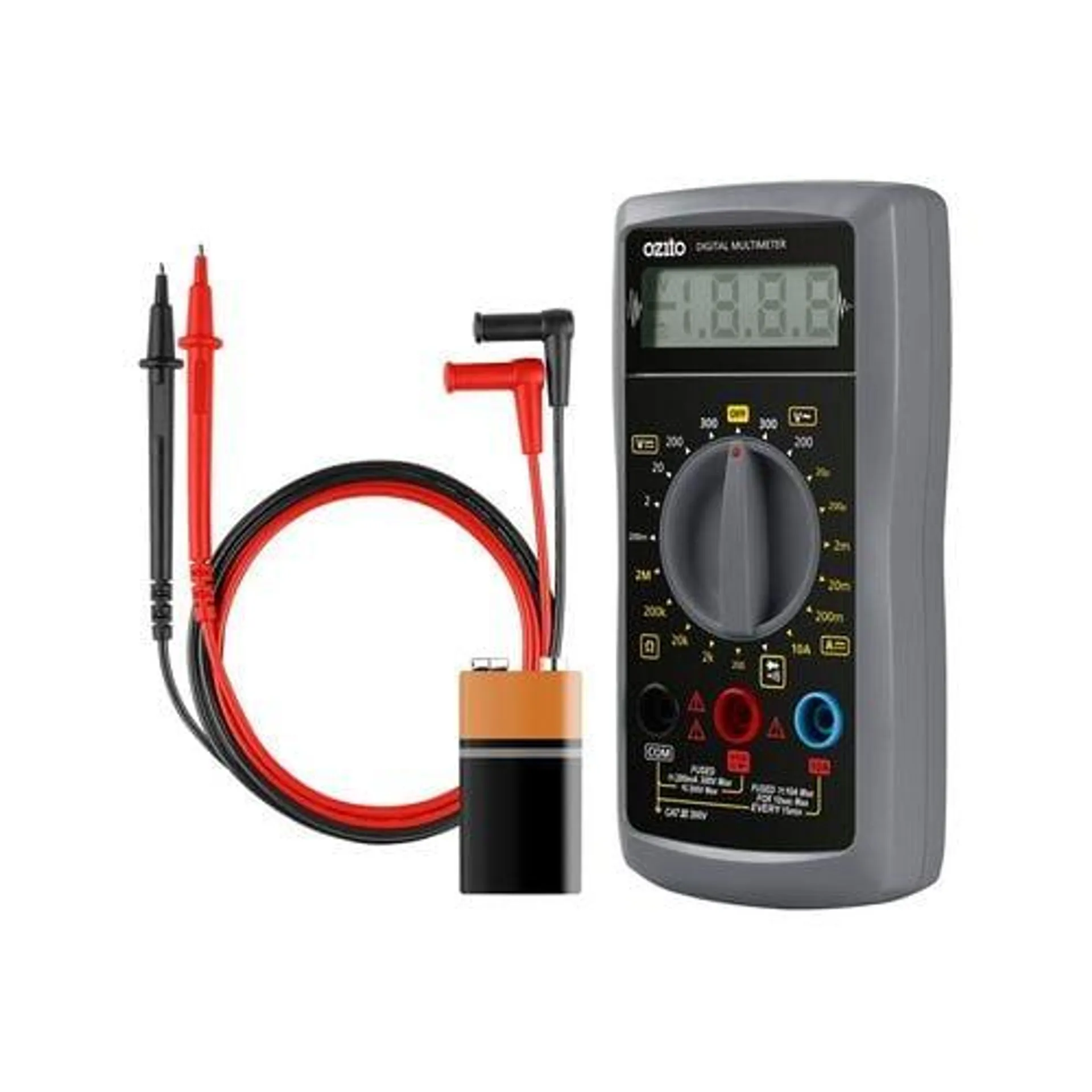 Ozito 300V 10A Digital Multimeter ODMM-300