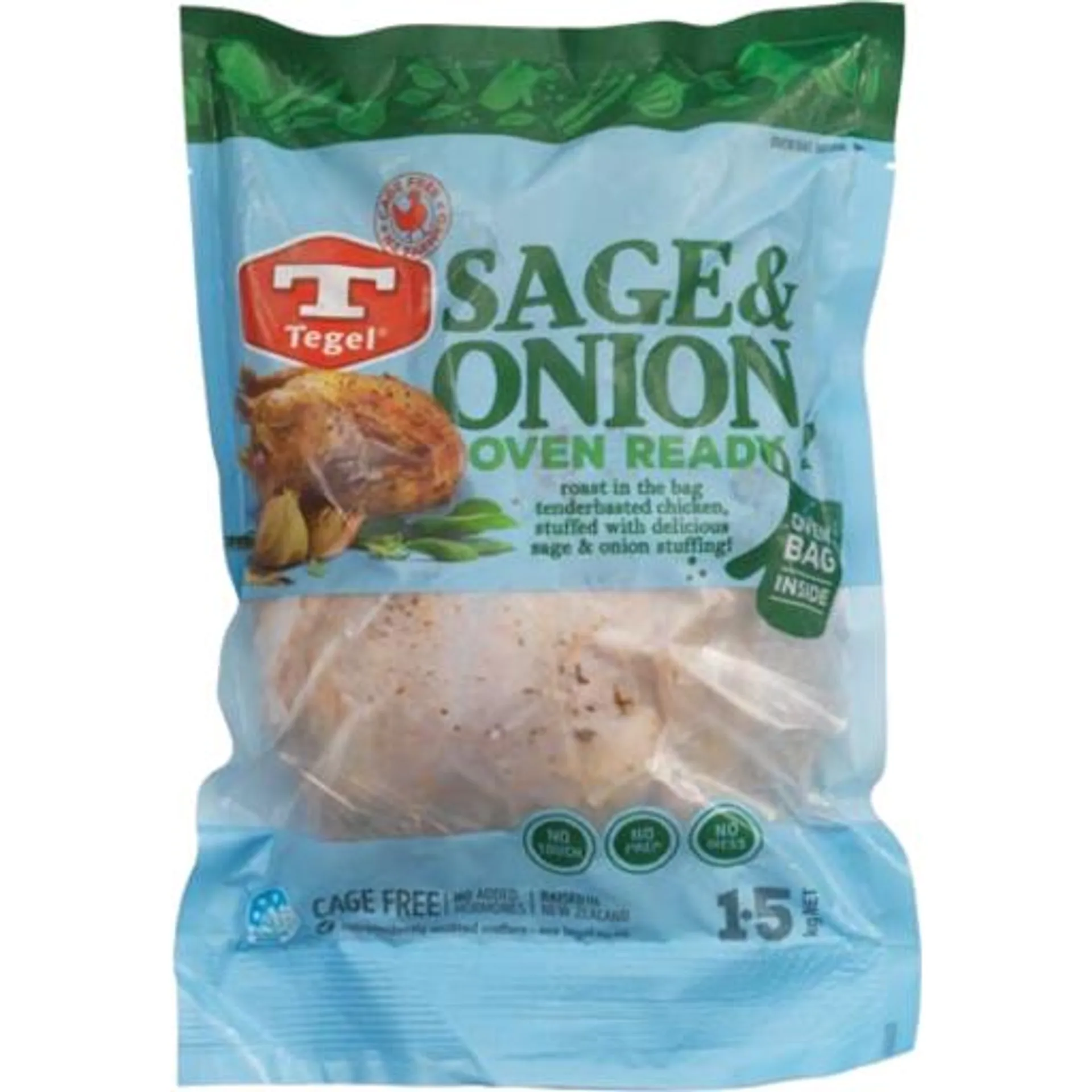 Tegel Chicken Ready to Roast Sage & Onion 1.5kg