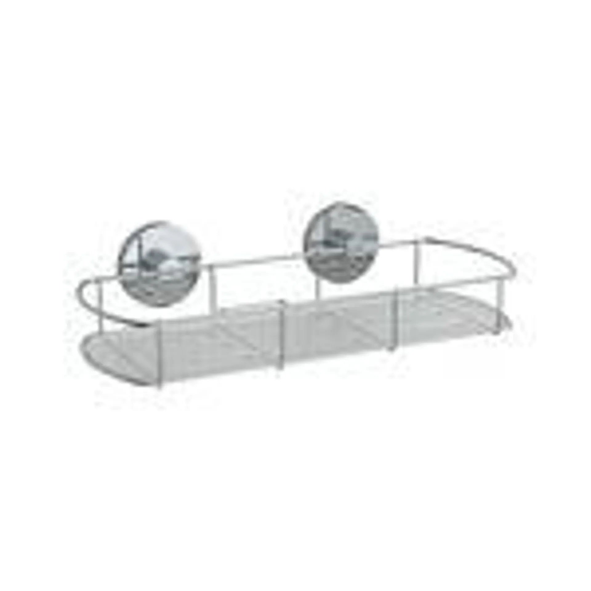 Fusion-Loc Estate Stainless Steel Bathroom Shelf