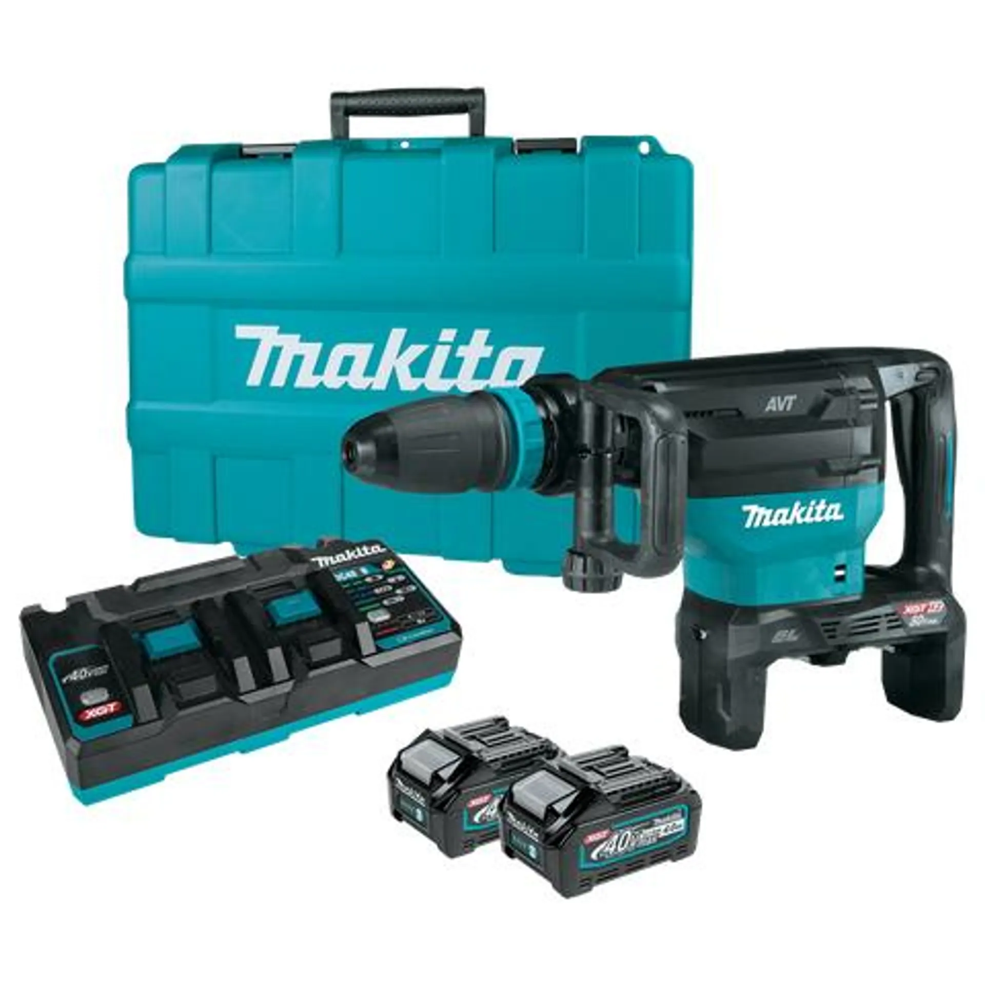 Makita XGT Cordless Demolition Hammer SDS-MAX 80v (2x40v) 4Ah