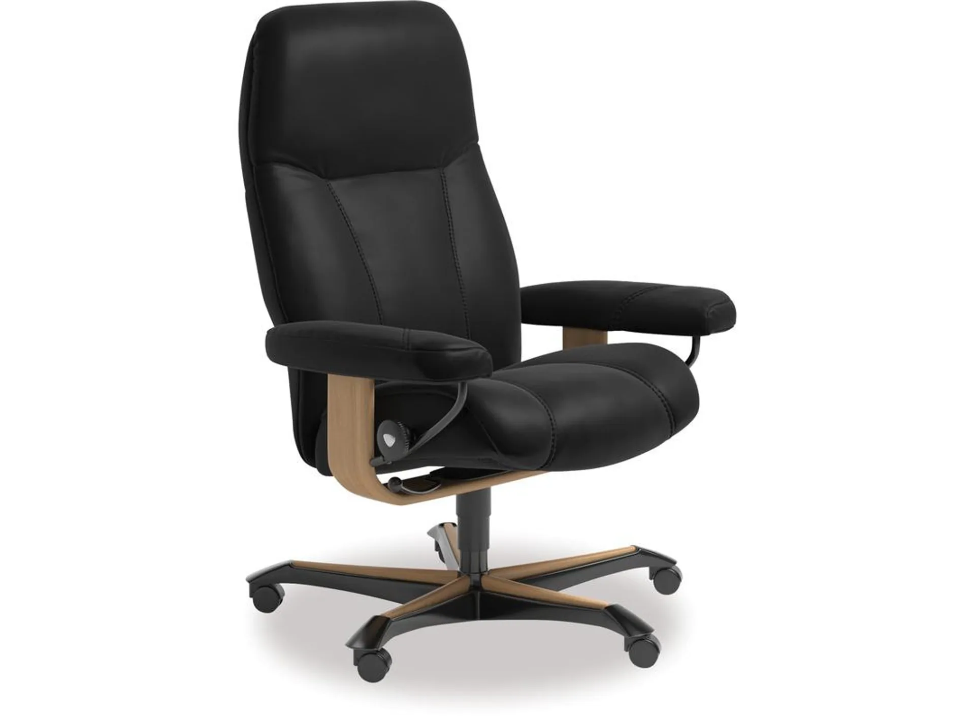 Stressless® Consul Leather Home Office Chair