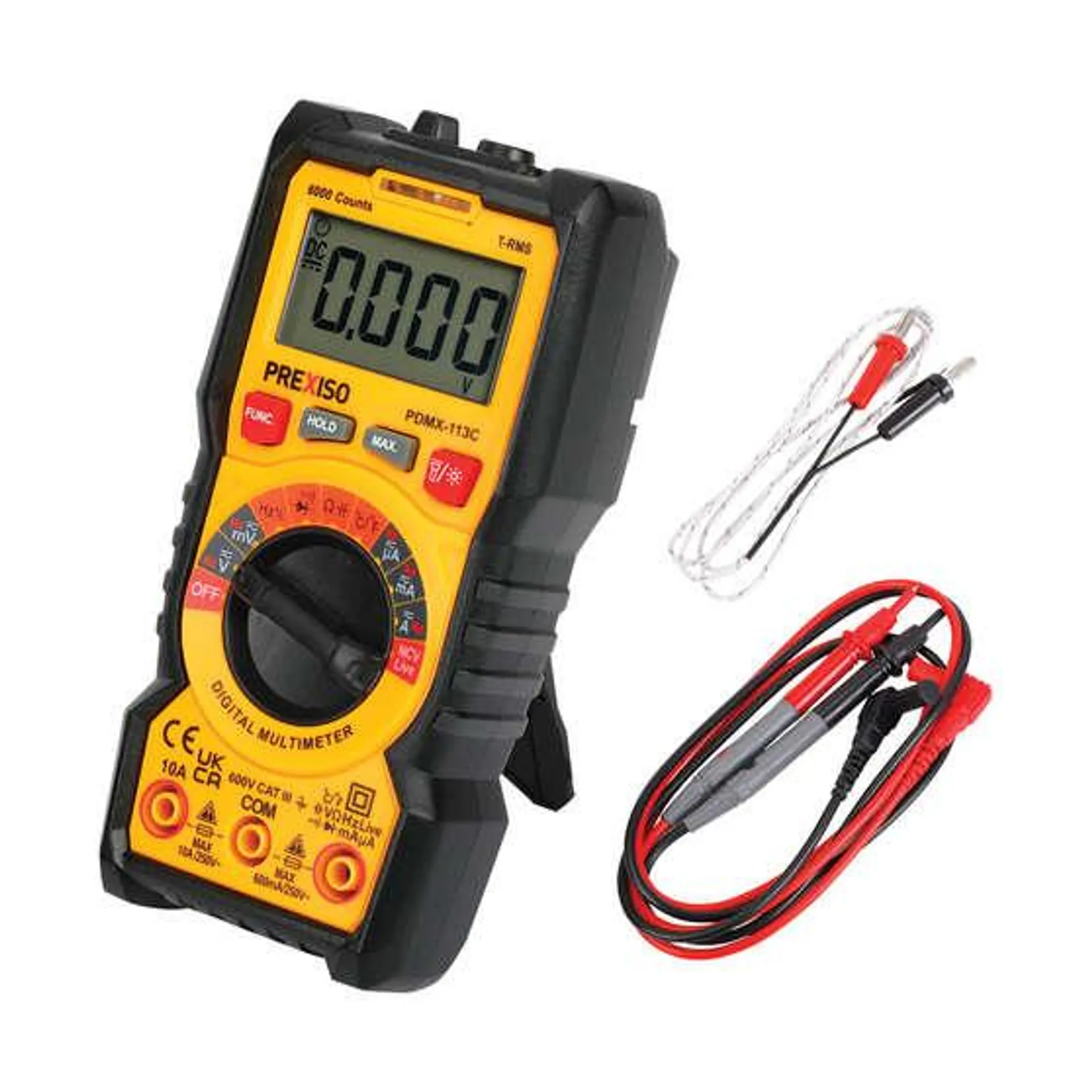 Prexiso Digital Multimeter & Non-contact Voltage Tester