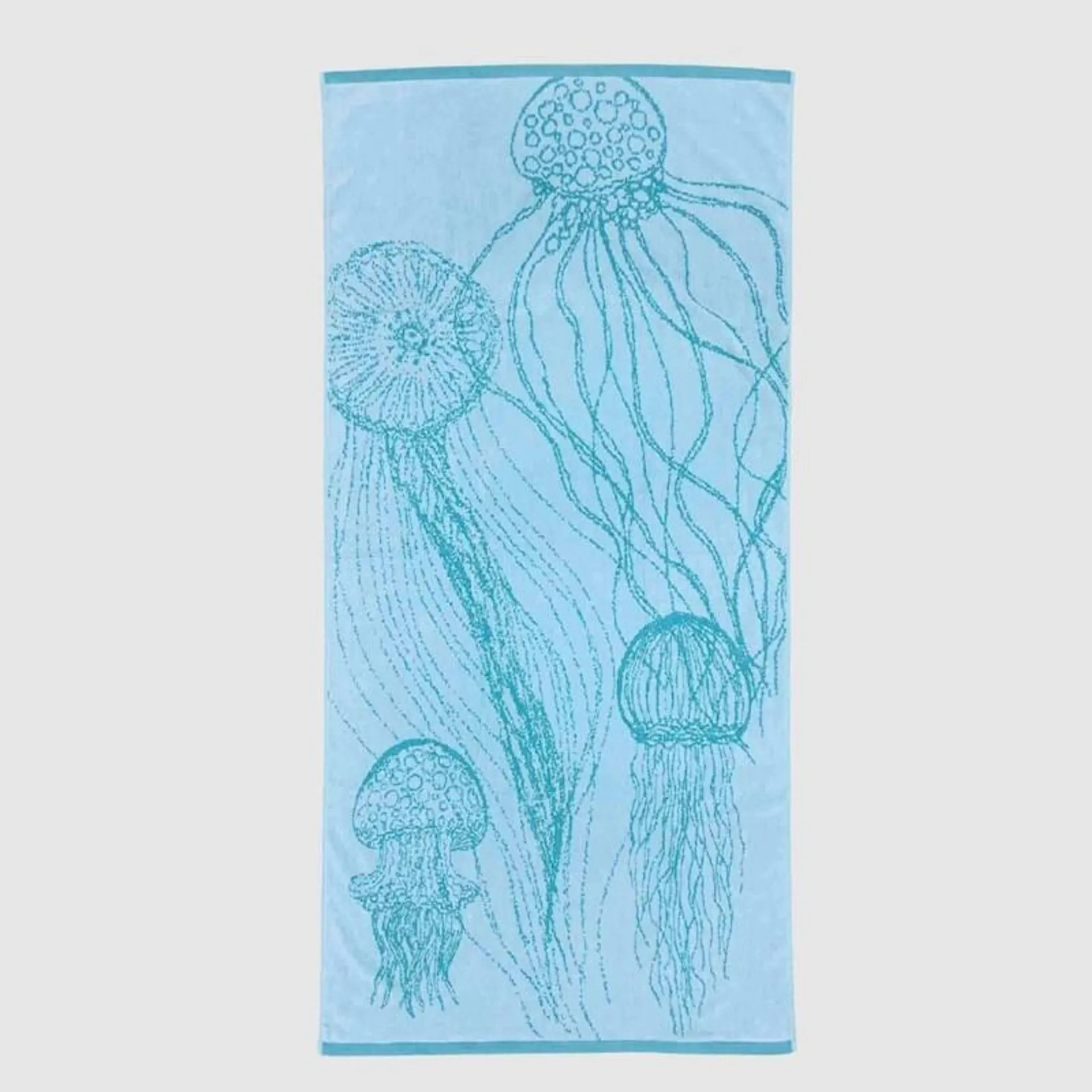 Galalxy Jelly Fish Beach Towel