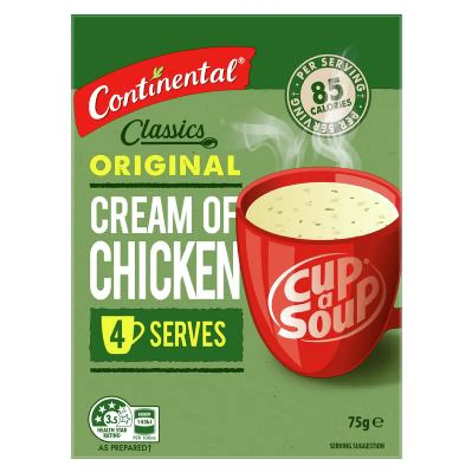 Continental Original Cream Of Chicken Cup a Soup