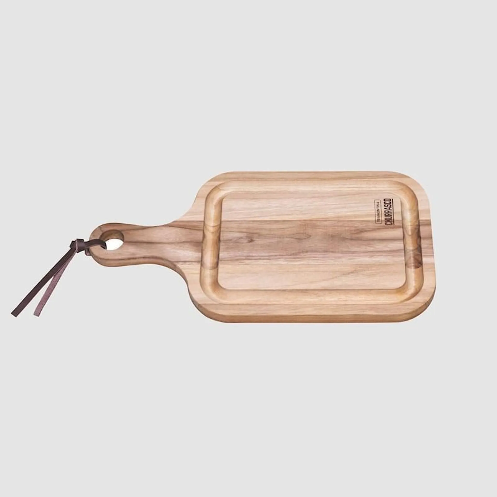 Tramontina Teak Barbecue Board With Handle 40x21cm