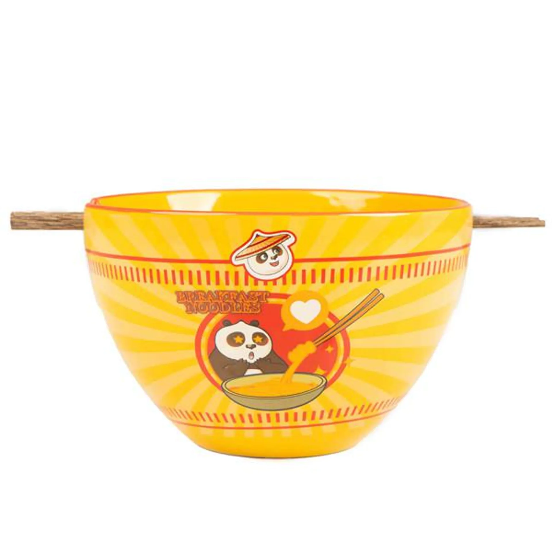 Kung Fu Panda - Ramen Bowl with Chopsticks