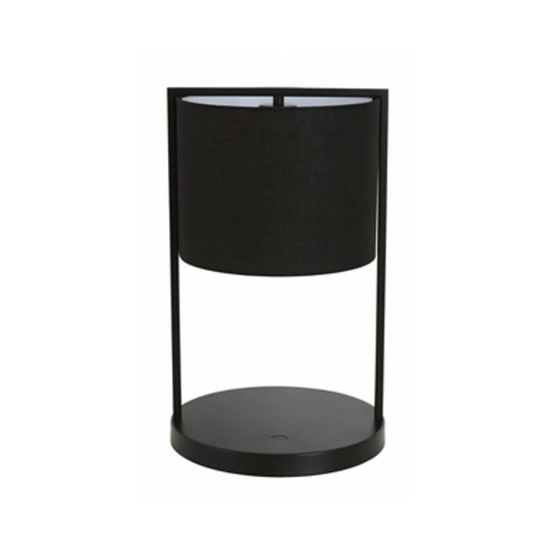 Smith Touch Table Lamp with USB Port Black