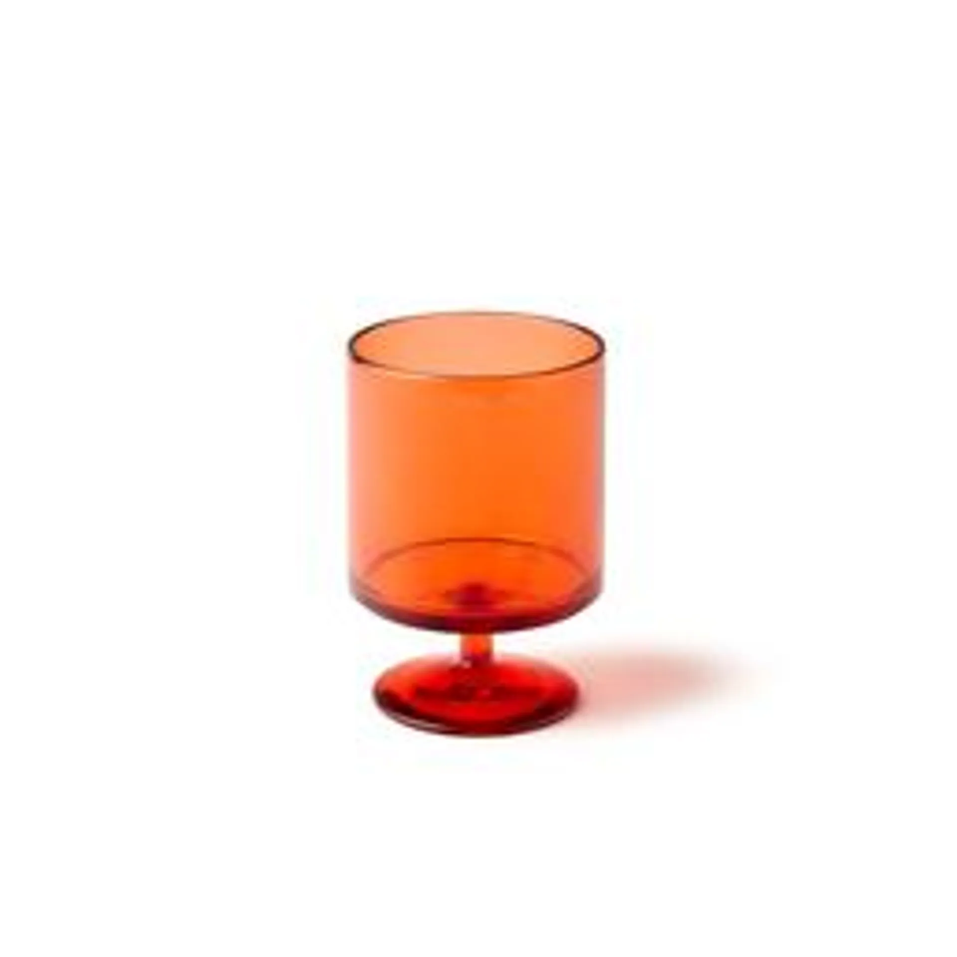 Momento Venture Stacking Wine Glass, Orange