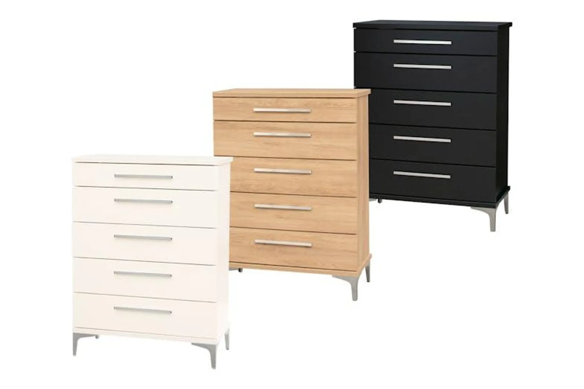 Aza 5 Drawer Tallboy