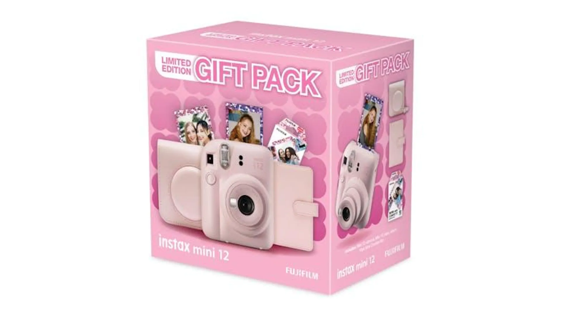 Instax Mini 12 Instant Film Camera - Blossom Pink (2024 Limited Edition Gift Pack)