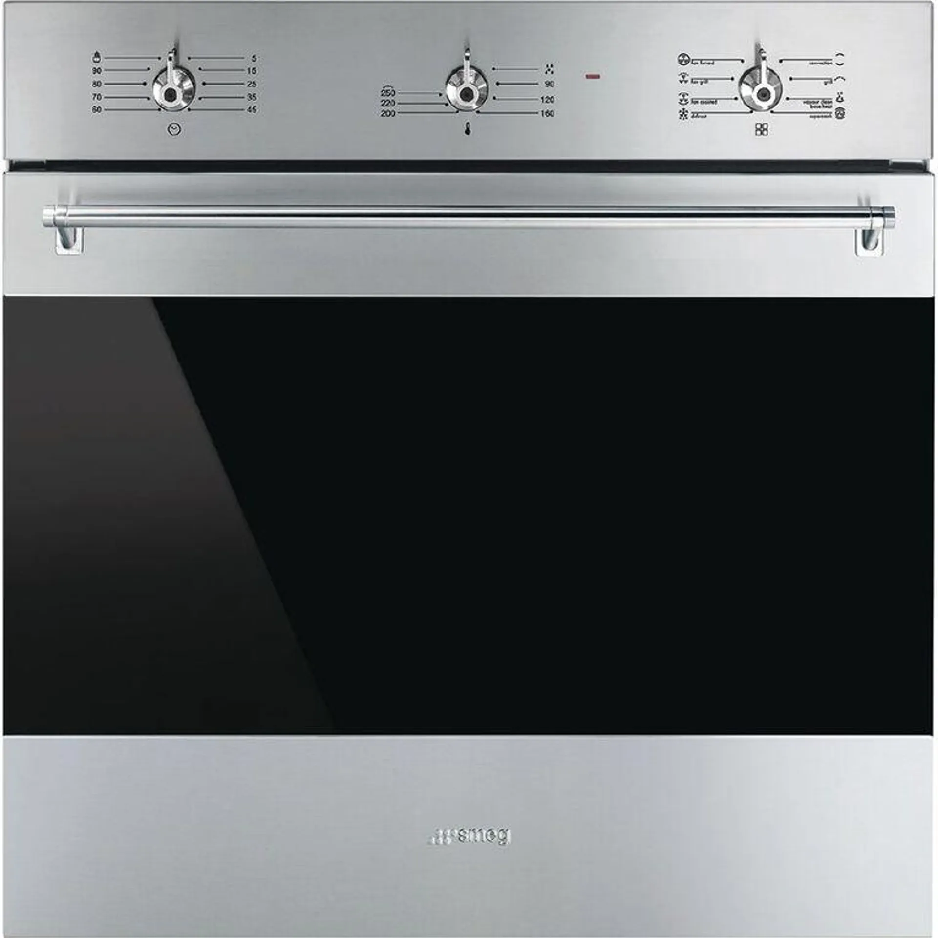 Smeg 60cm 8-Function Electric Wall Oven - Stainless Steel