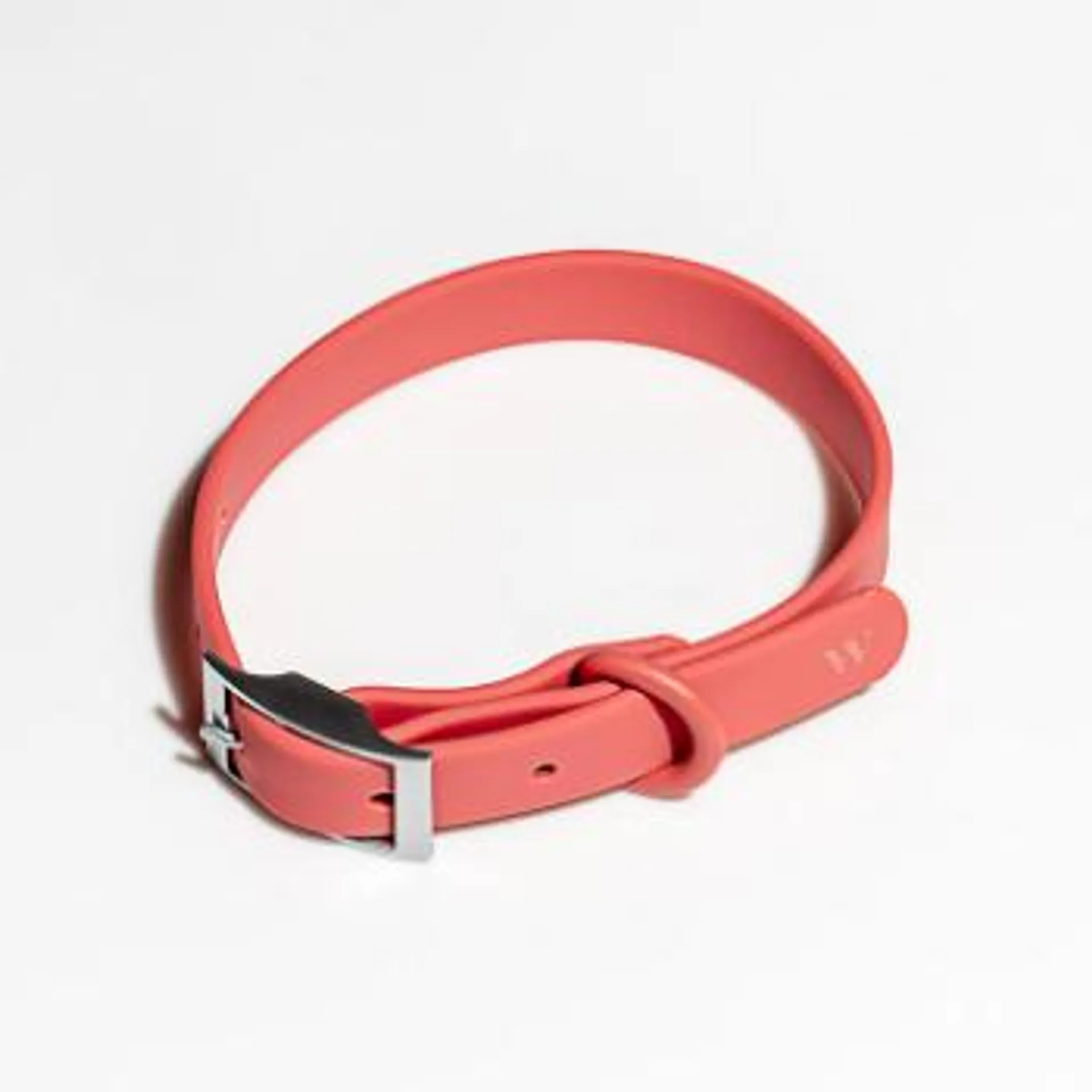 Dog Collar - Coral Red