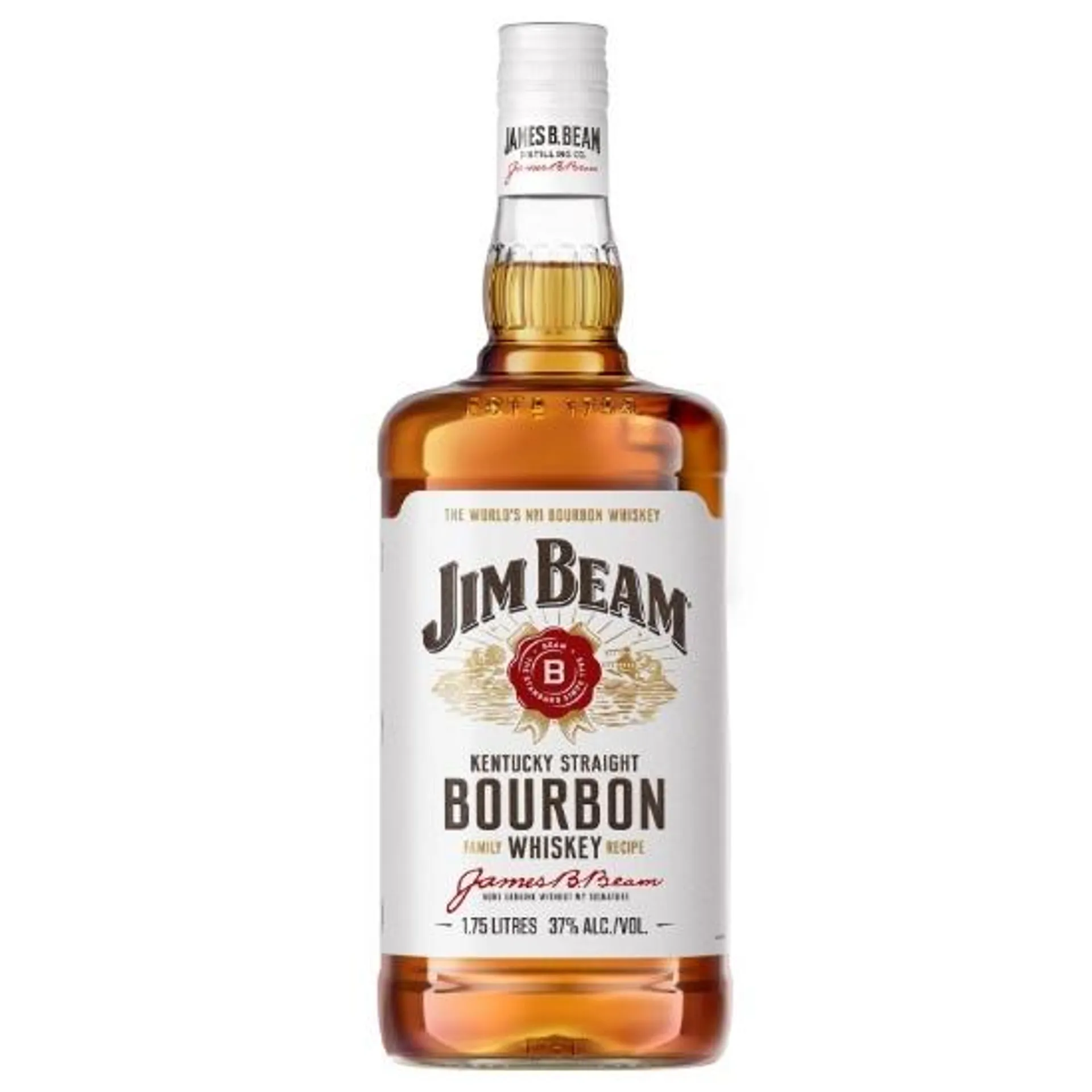 Jim Beam White Label Bourbon 1.75 Litre