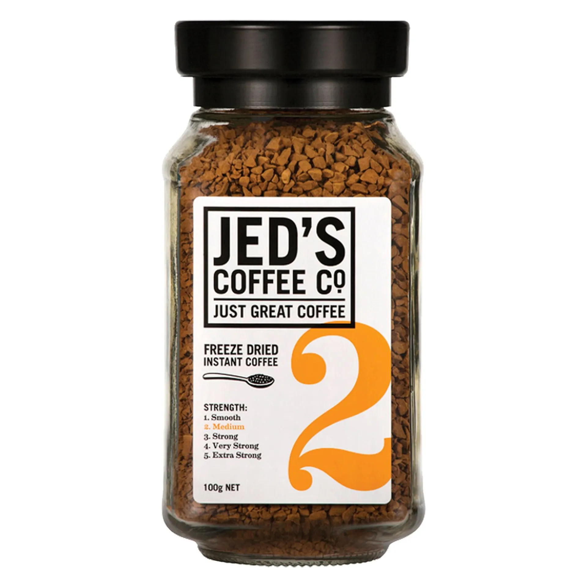 Jeds Blend 2 Freeze Dried Coffee 100g